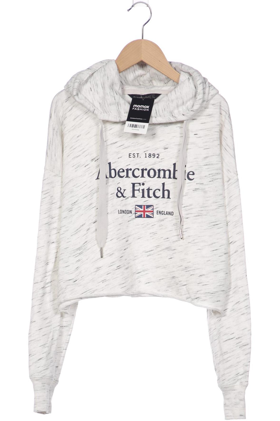 

Abercrombie & Fitch Damen Kapuzenpullover, grau, Gr. 34