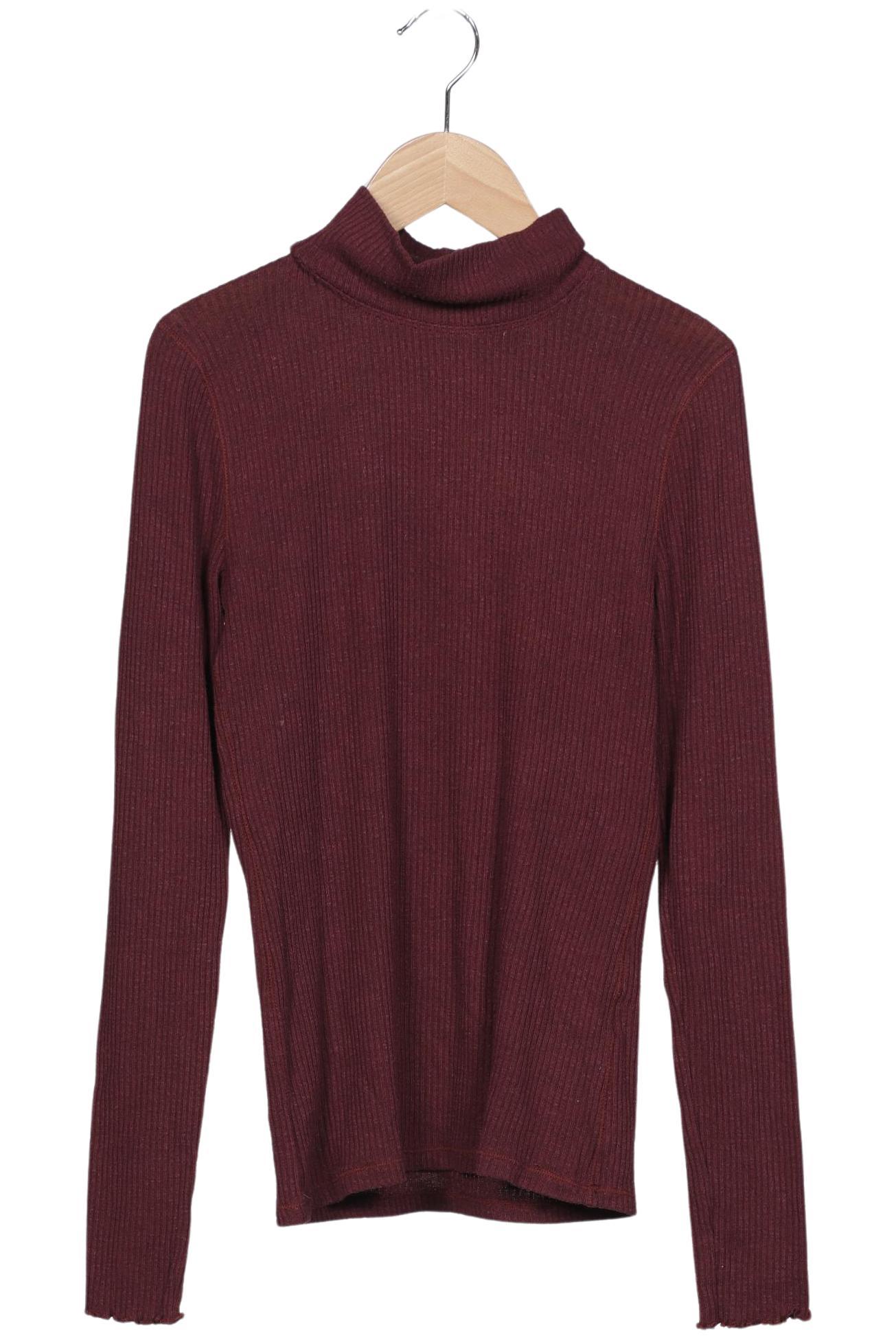 

Abercrombie & Fitch Damen Langarmshirt, bordeaux, Gr. 36