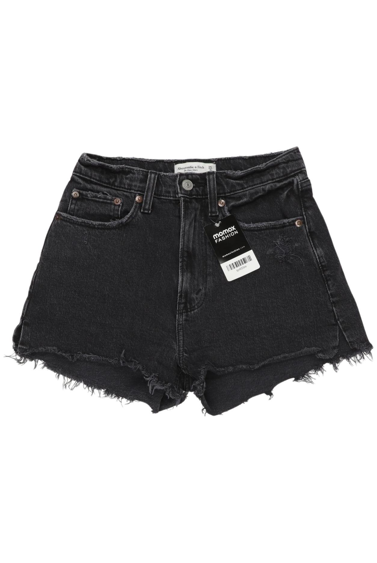 

Abercrombie & Fitch Damen Shorts, schwarz, Gr. 25