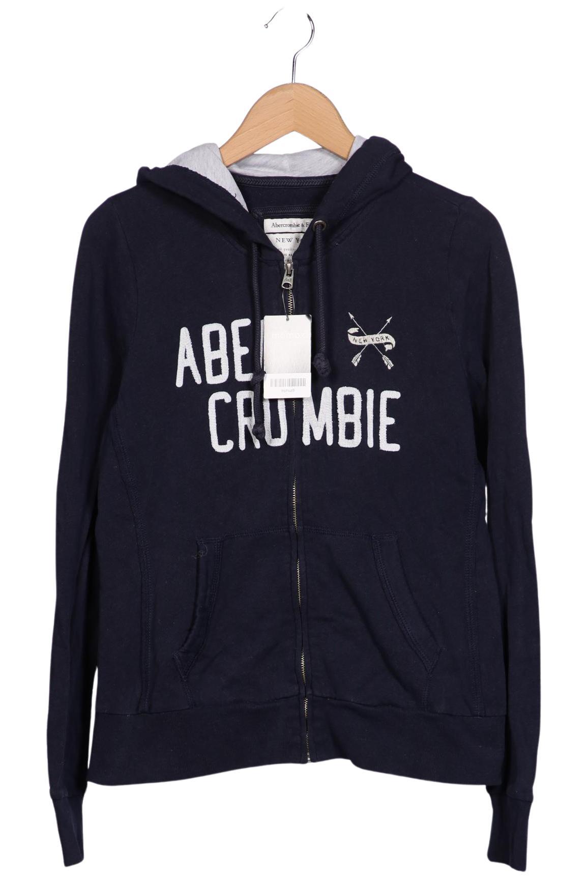 

Abercrombie & Fitch Damen Kapuzenpullover, marineblau, Gr. 42