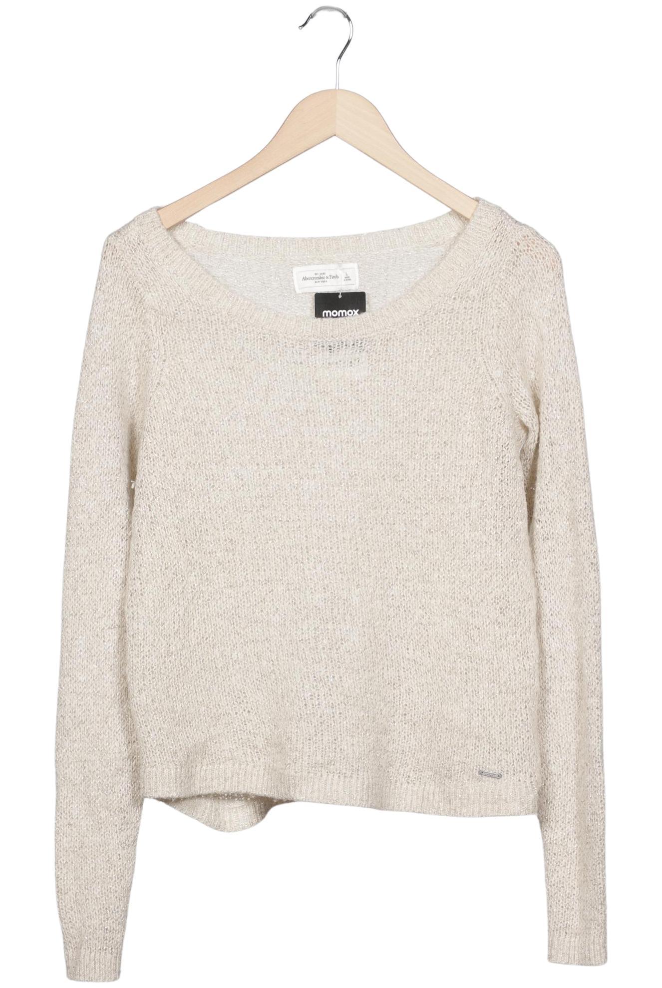 

Abercrombie & Fitch Damen Pullover, beige, Gr. 42