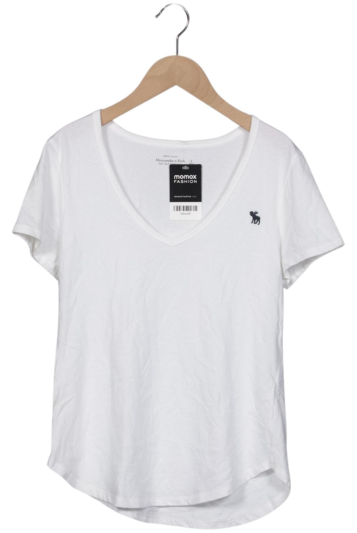 

Abercrombie & Fitch Damen T-Shirt, weiß, Gr. 36