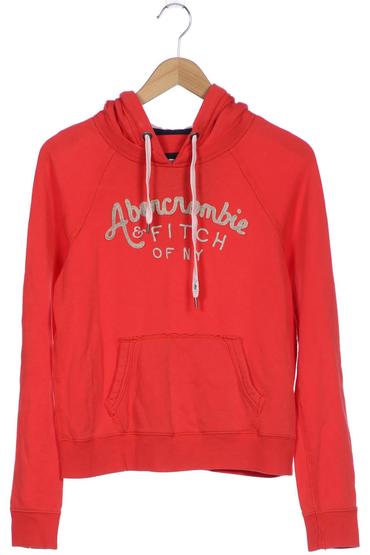 

Abercrombie & Fitch Damen Kapuzenpullover, rot, Gr. 38