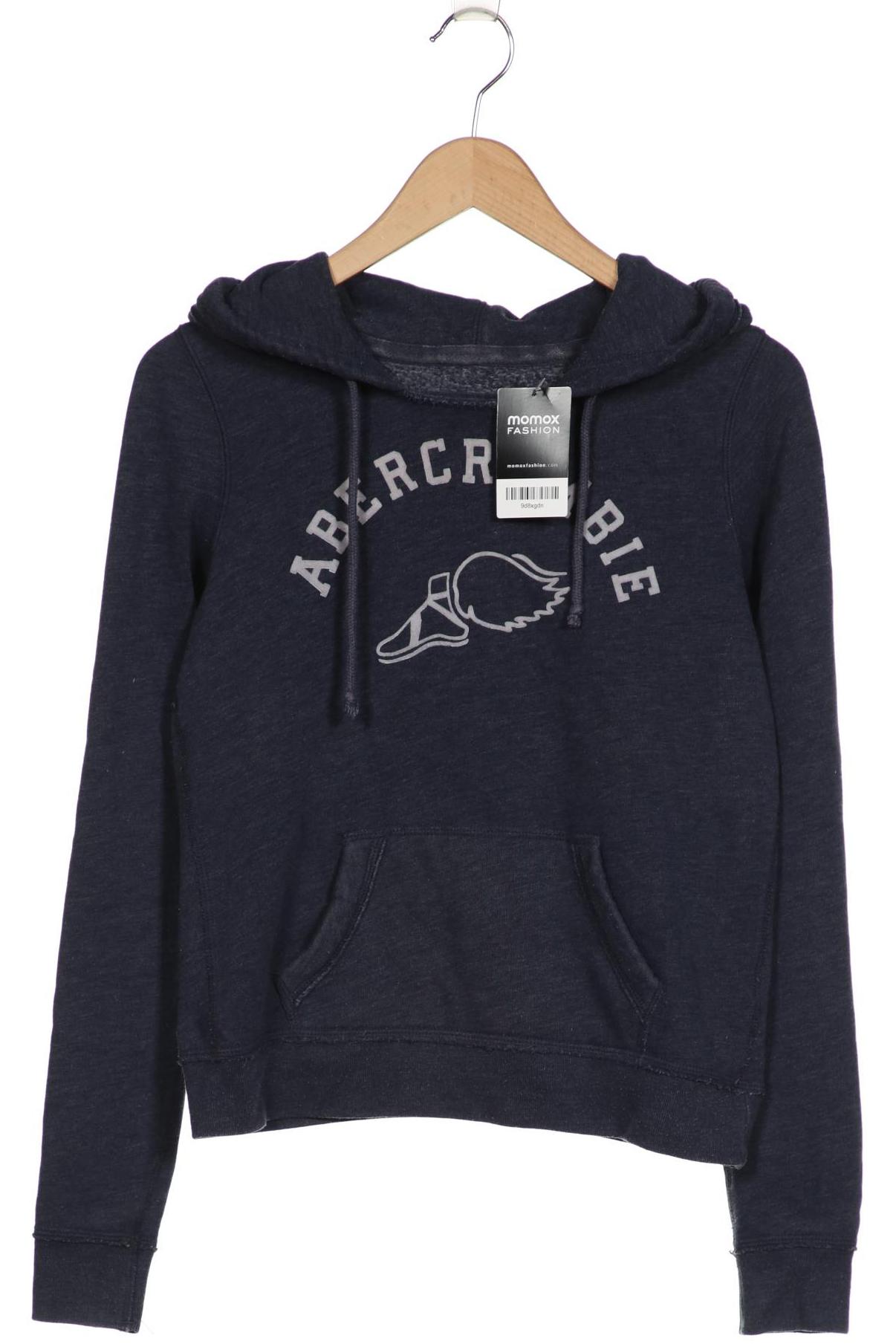 

Abercrombie & Fitch Damen Kapuzenpullover, blau, Gr. 36
