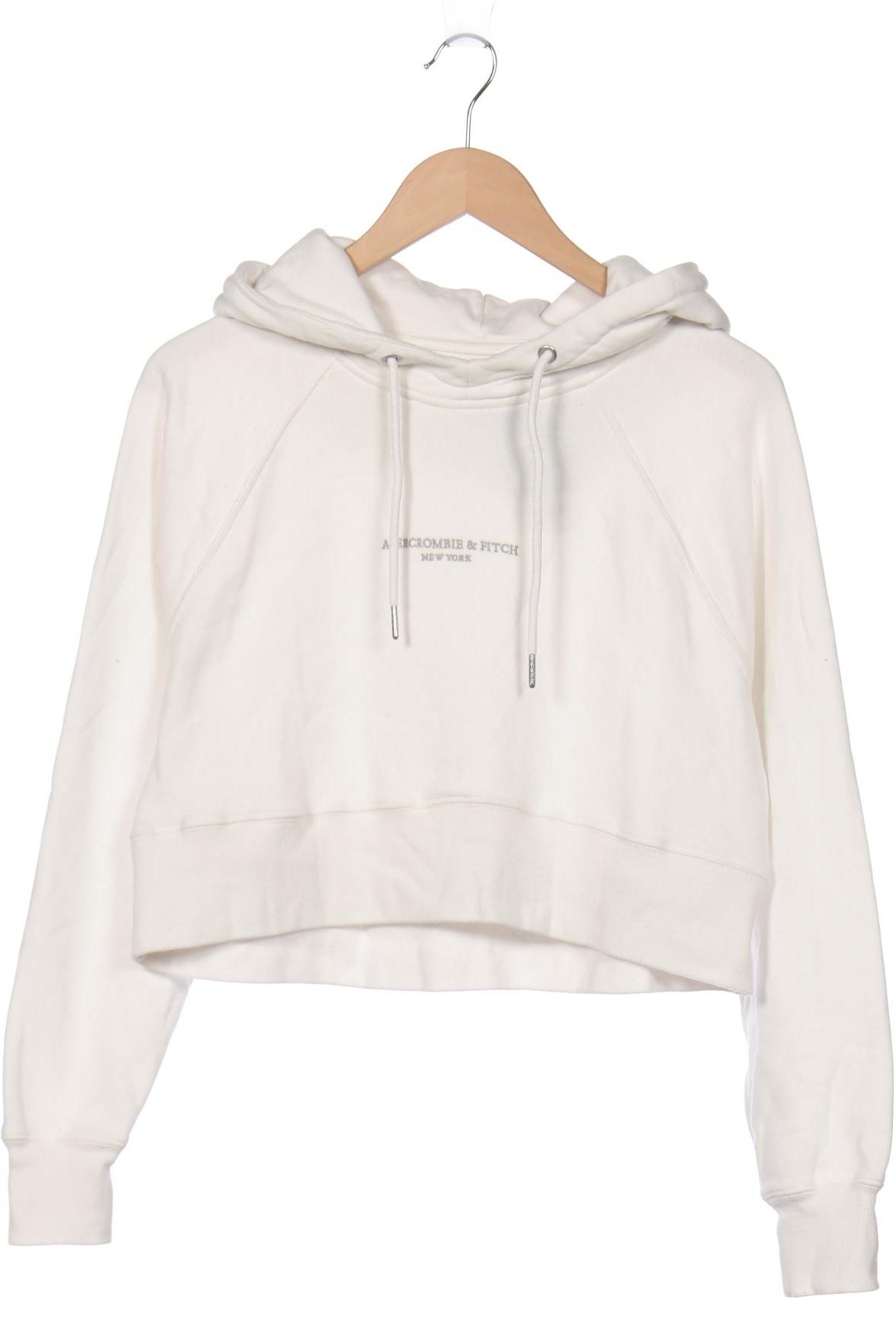 

Abercrombie & Fitch Damen Kapuzenpullover, weiß