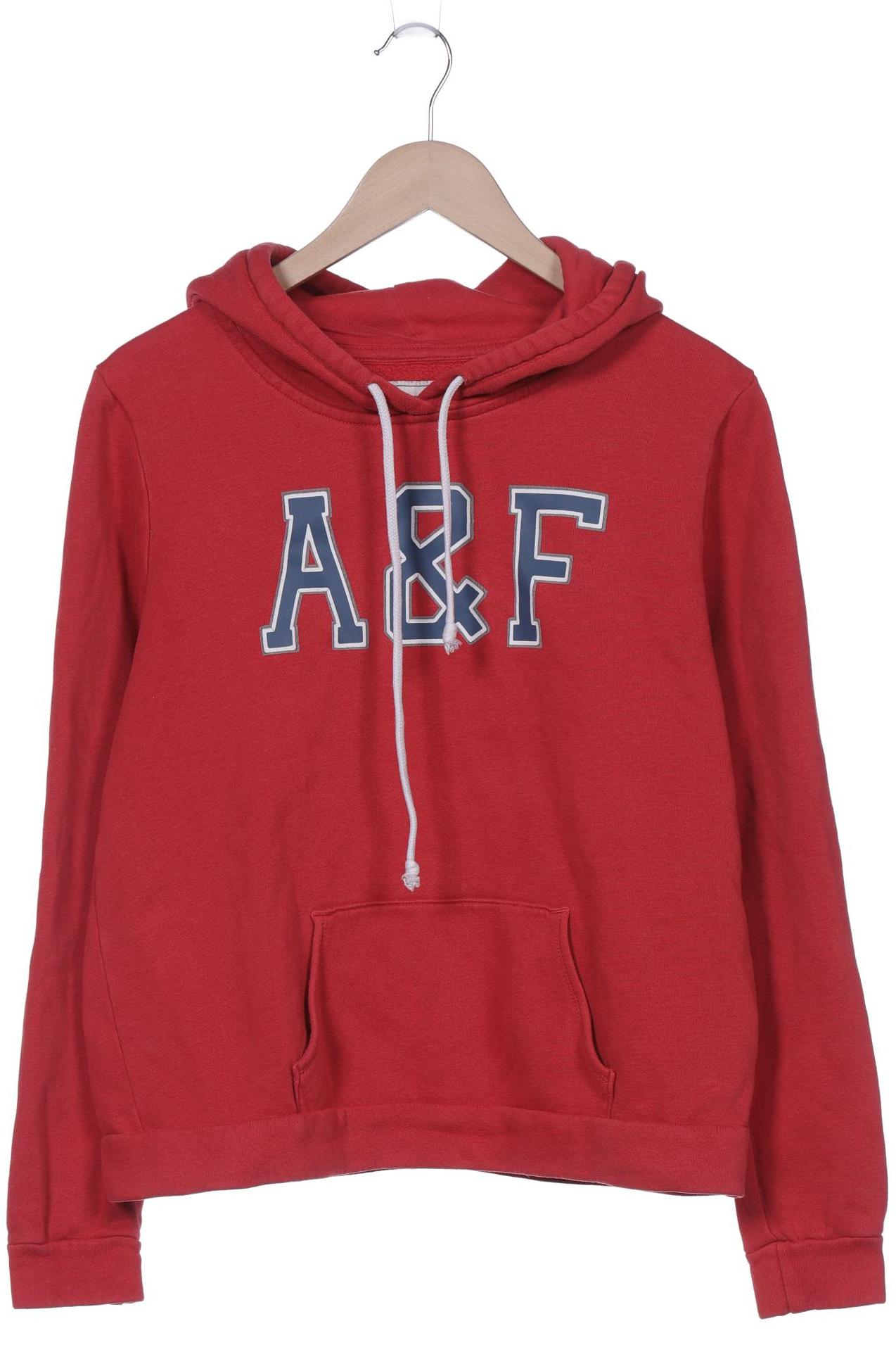 

Abercrombie & Fitch Damen Kapuzenpullover, rot, Gr. 42