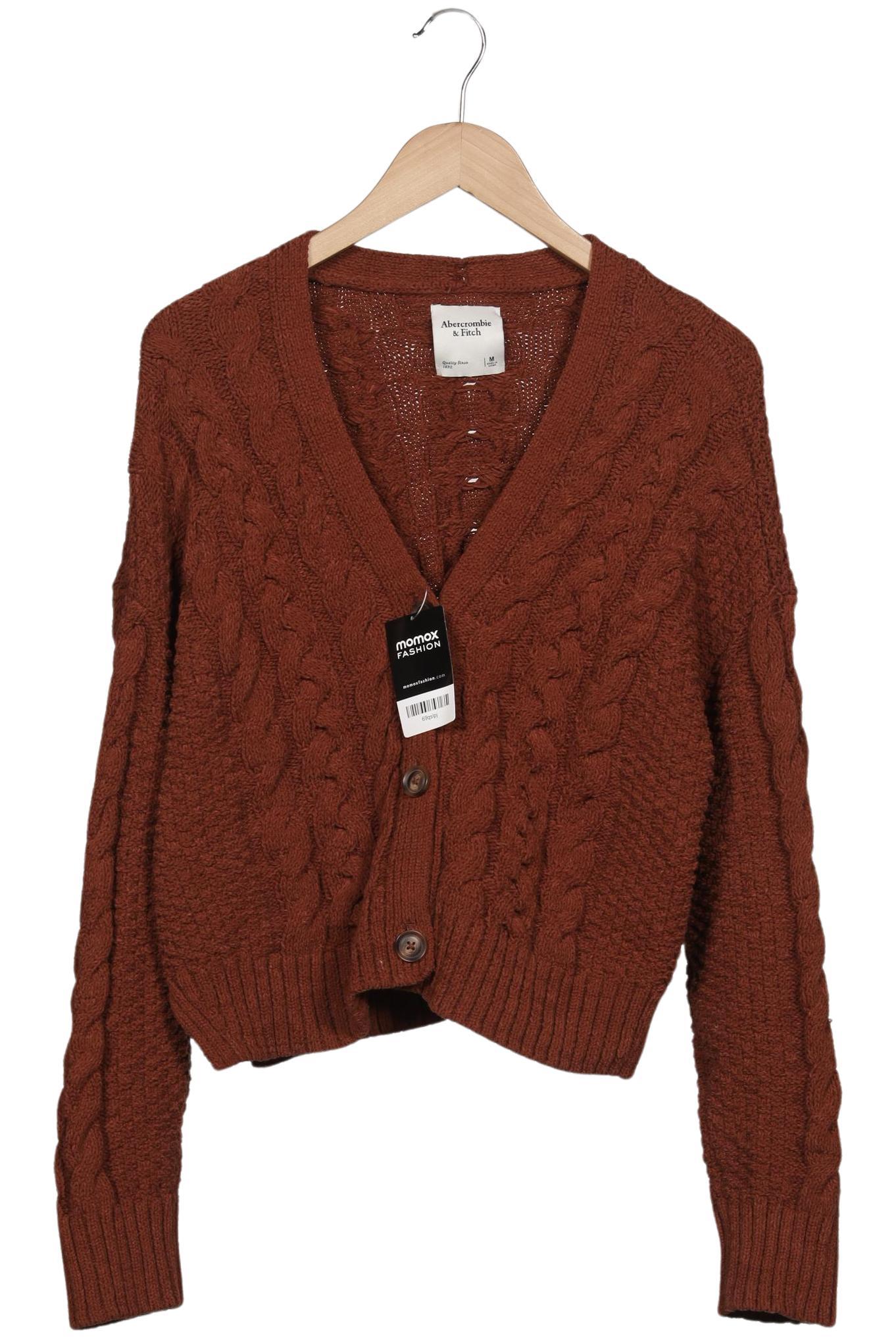 

Abercrombie & Fitch Damen Strickjacke, braun, Gr. 38