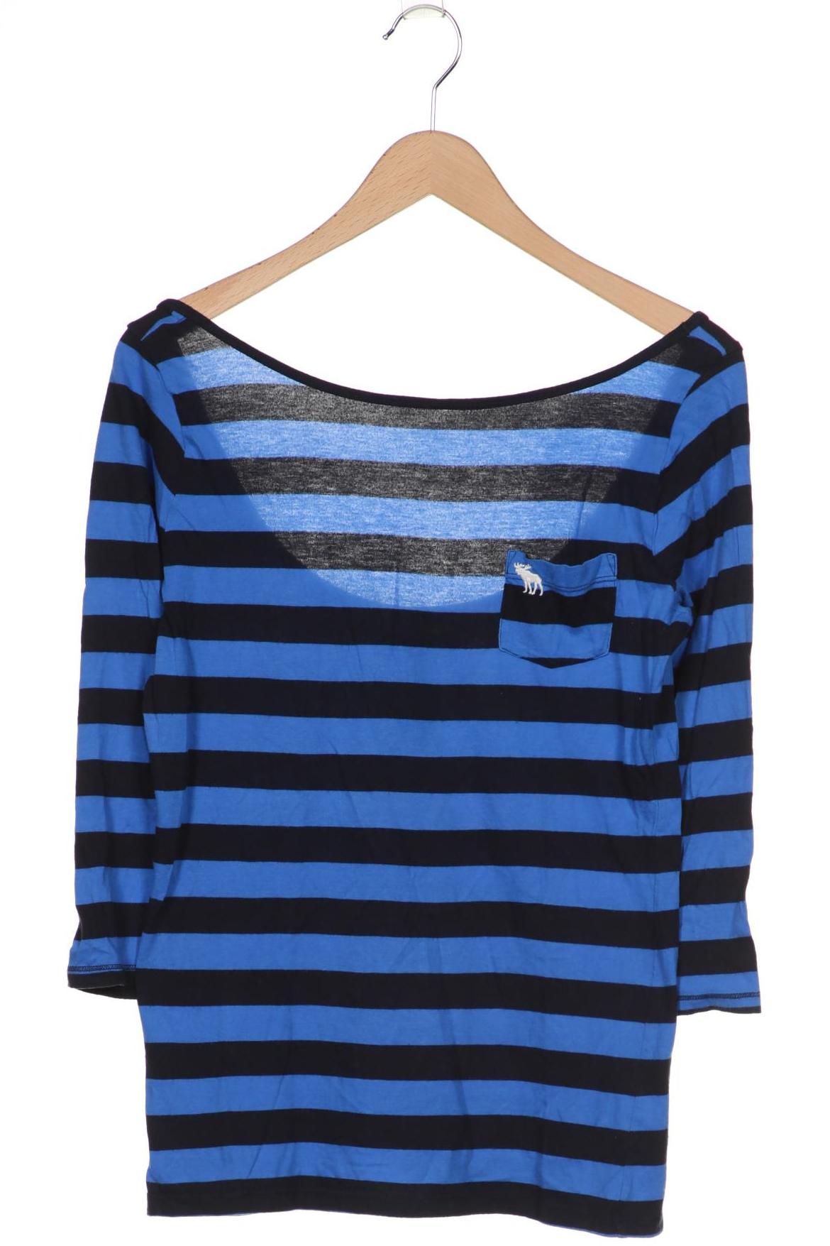 

Abercrombie & Fitch Damen Langarmshirt, blau