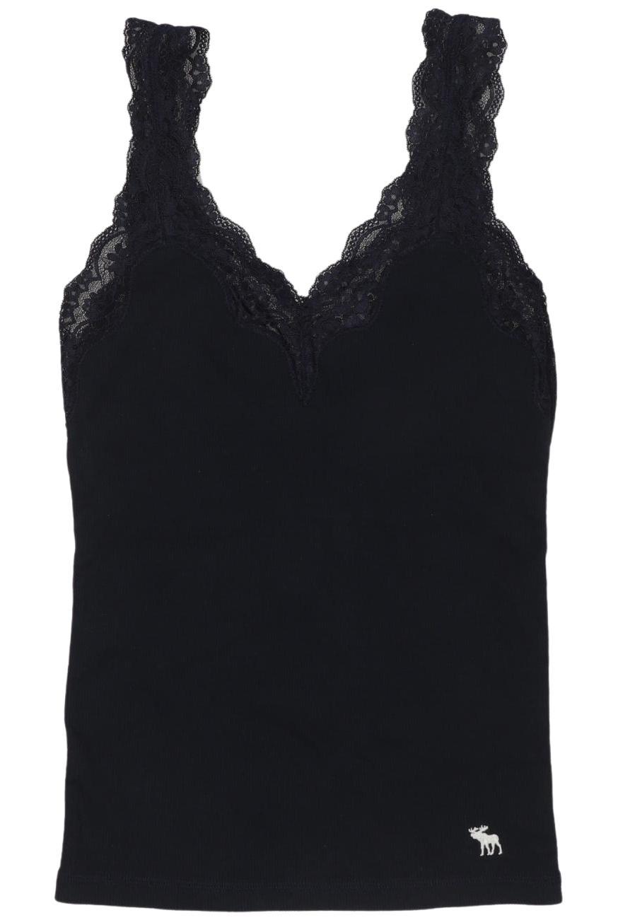 

Abercrombie & Fitch Damen Top, schwarz, Gr. 36