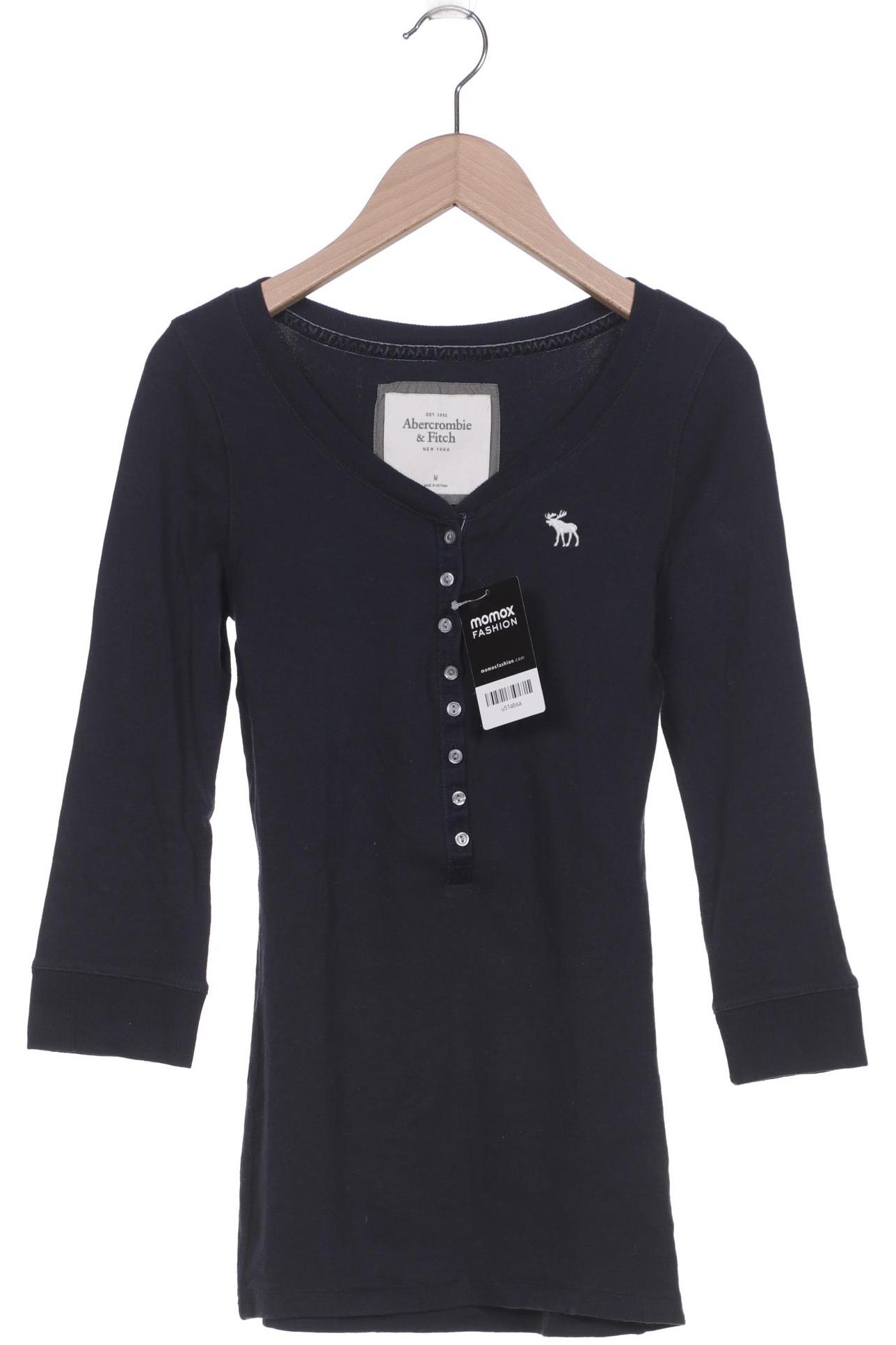 

Abercrombie & Fitch Damen Langarmshirt, schwarz