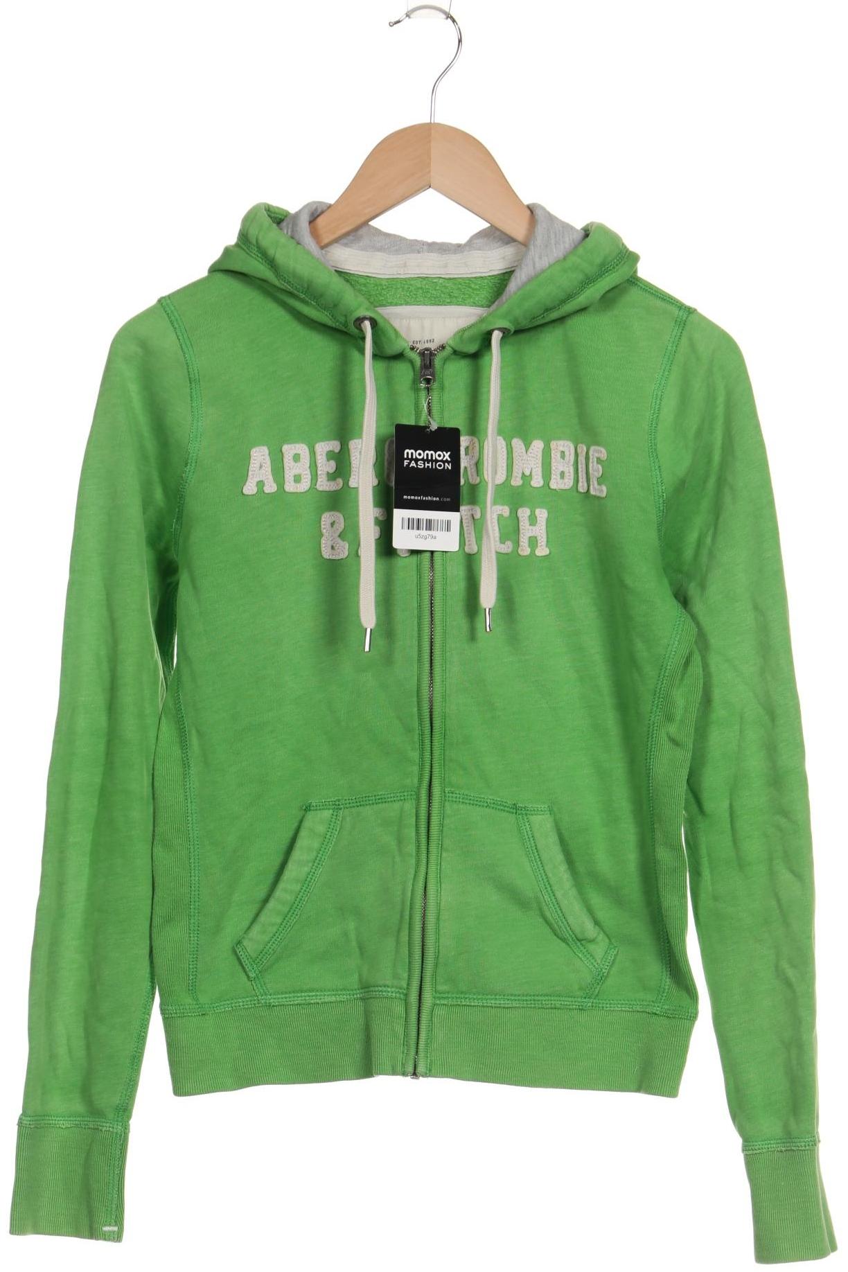 

Abercrombie & Fitch Damen Kapuzenpullover, hellgrün, Gr. 38