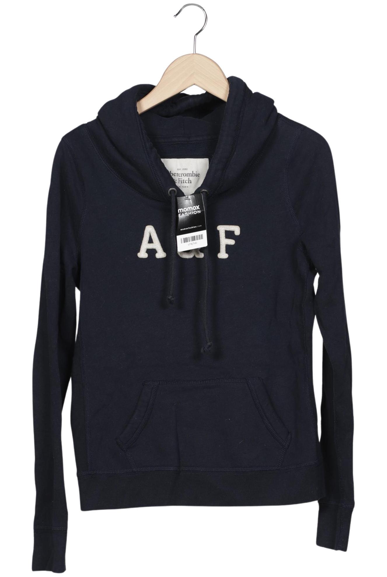 

Abercrombie & Fitch Damen Kapuzenpullover, marineblau, Gr. 42