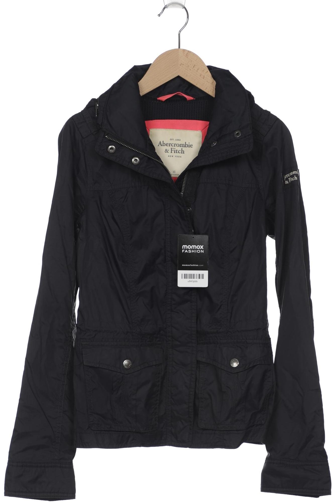 

Abercrombie & Fitch Damen Jacke, marineblau, Gr. 34