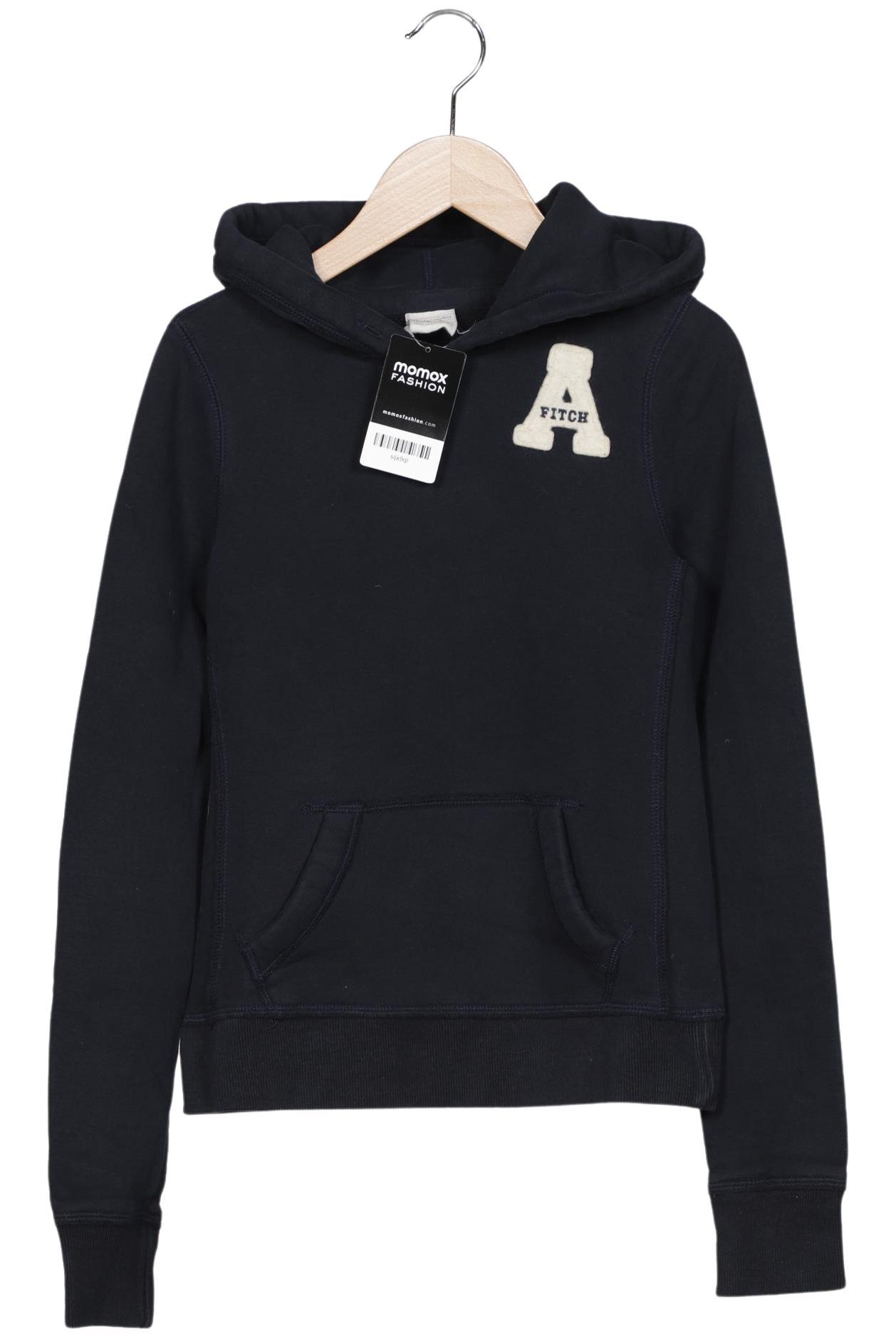

Abercrombie & Fitch Damen Kapuzenpullover, marineblau, Gr. 34