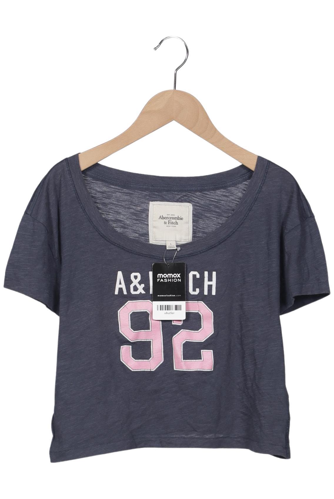 

Abercrombie & Fitch Damen T-Shirt, marineblau, Gr. 42