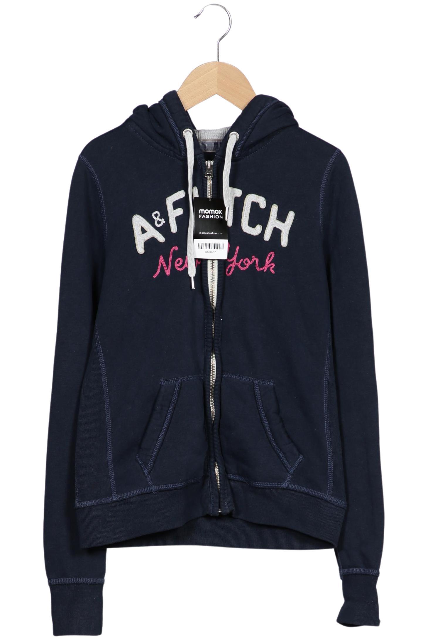 

Abercrombie & Fitch Damen Kapuzenpullover, marineblau, Gr. 42