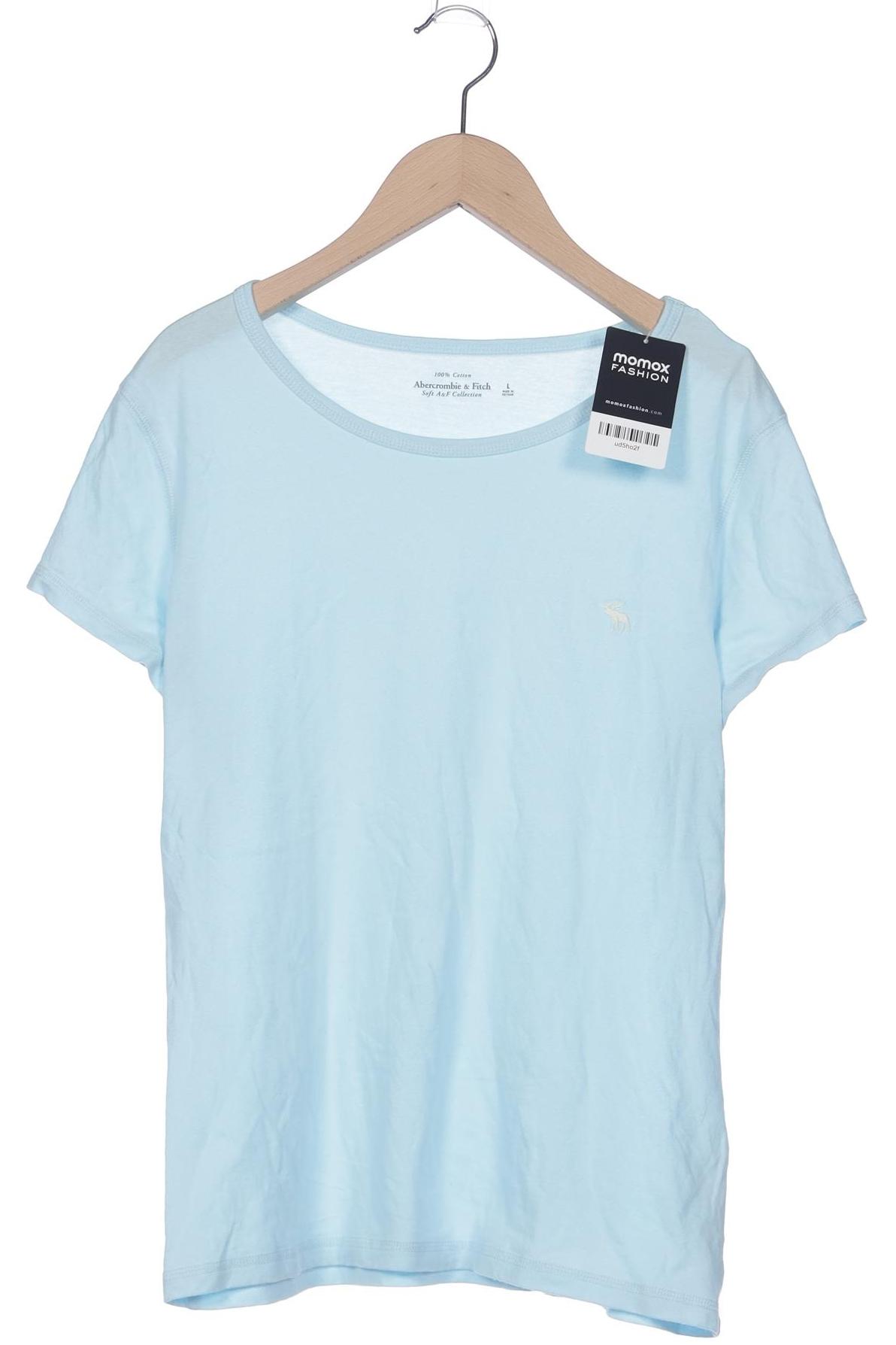 

Abercrombie & Fitch Damen T-Shirt, hellblau, Gr. 42