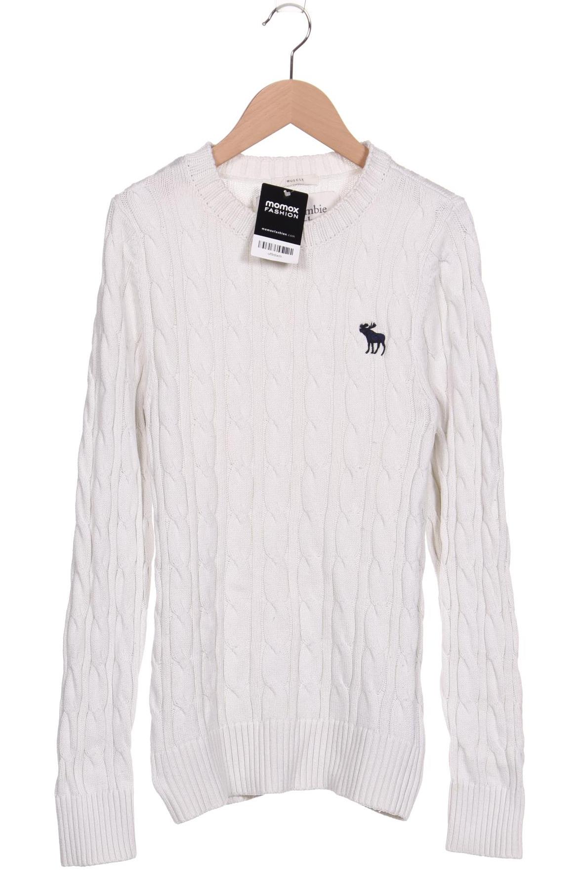 

Abercrombie & Fitch Damen Pullover, weiß