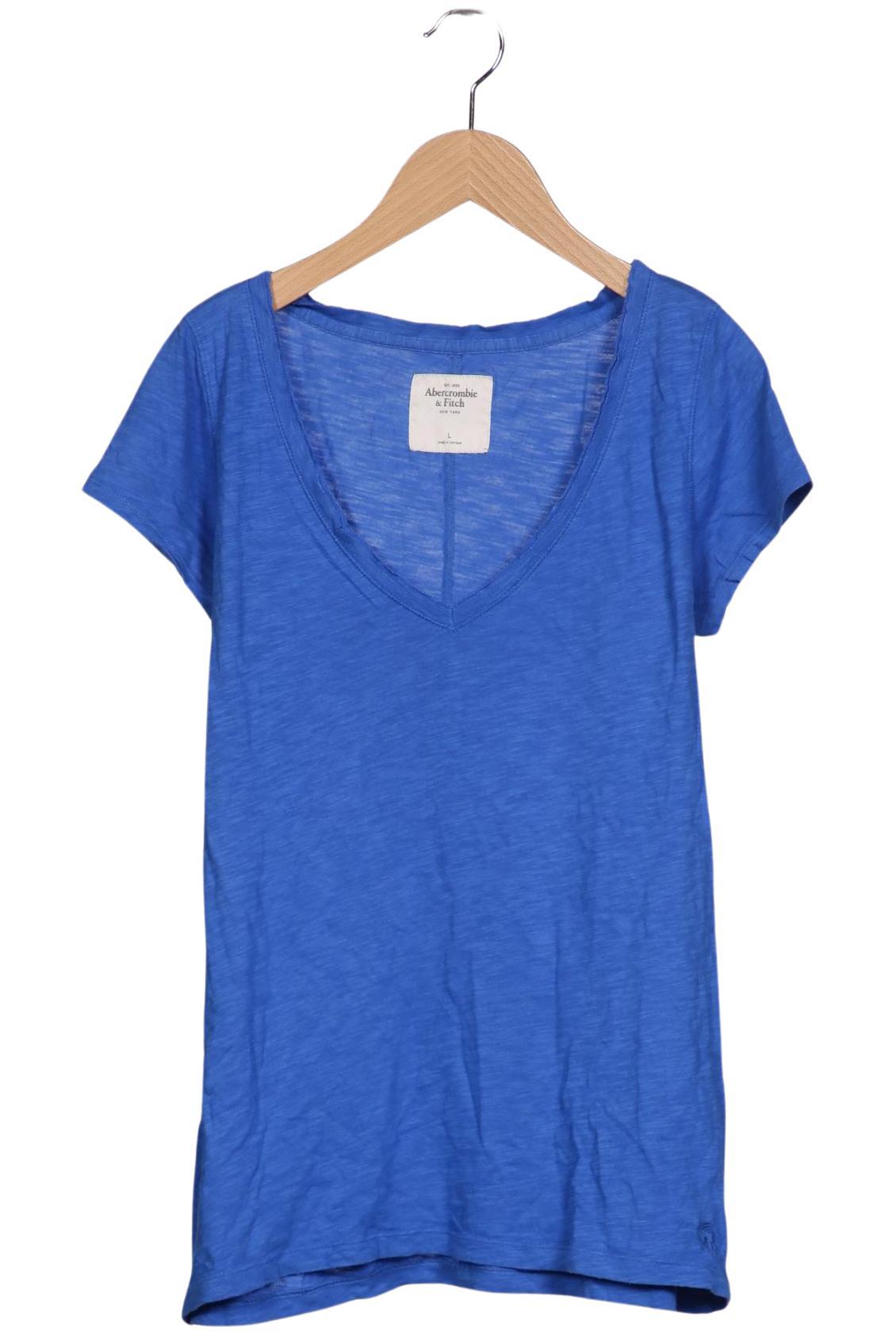 

Abercrombie & Fitch Damen T-Shirt, blau, Gr. 42