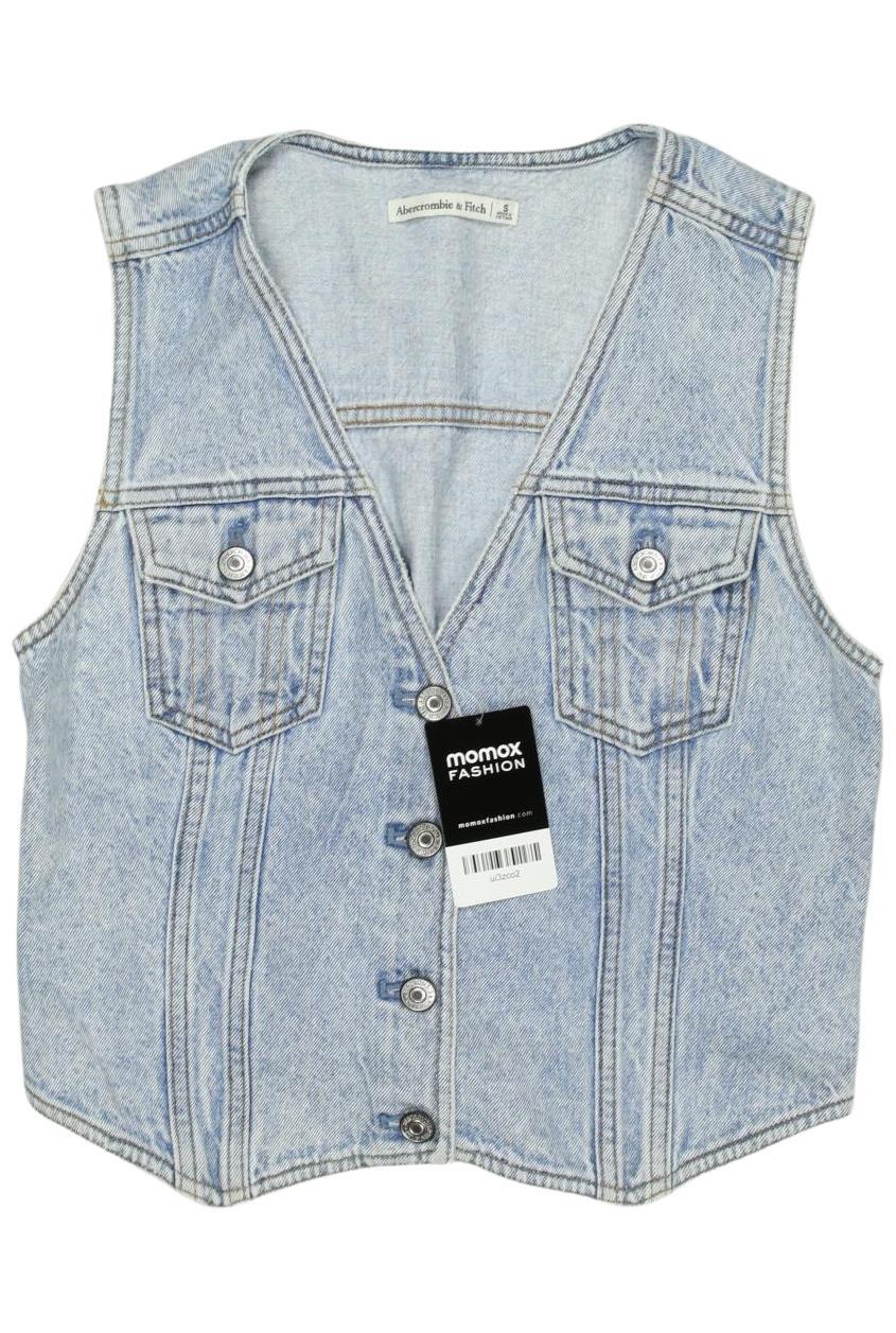 

Abercrombie & Fitch Damen Weste, hellblau, Gr. 36