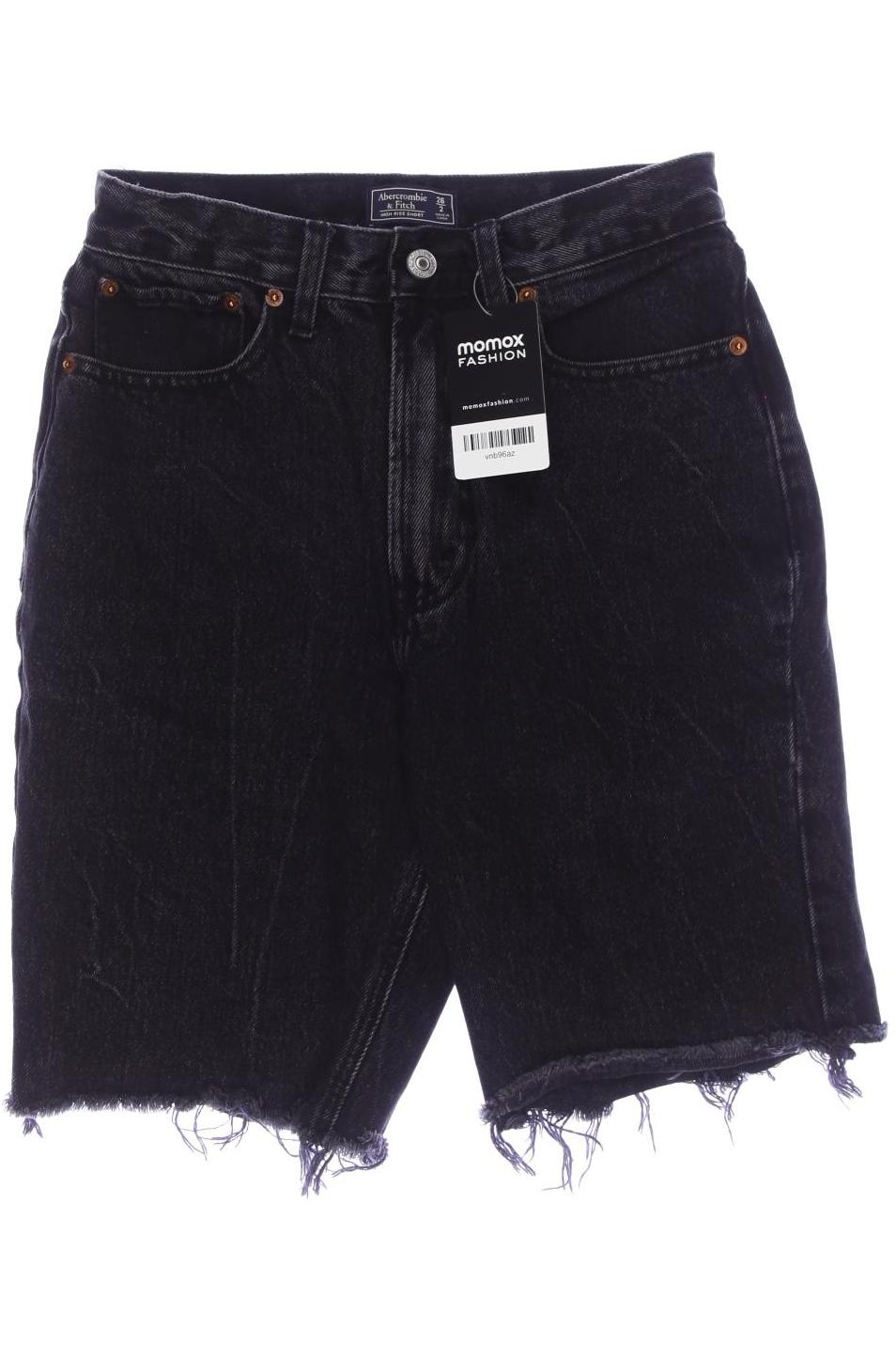 

Abercrombie & Fitch Damen Shorts, schwarz, Gr. 26