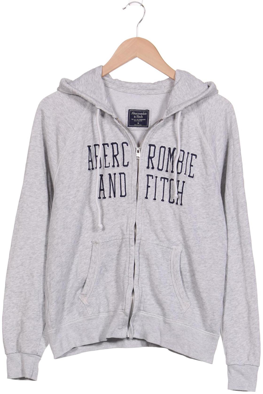 

Abercrombie & Fitch Damen Kapuzenpullover, grau