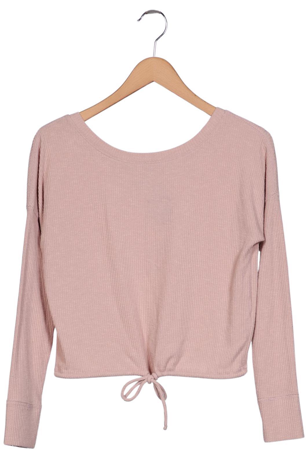

Abercrombie & Fitch Damen Langarmshirt, pink, Gr. 36