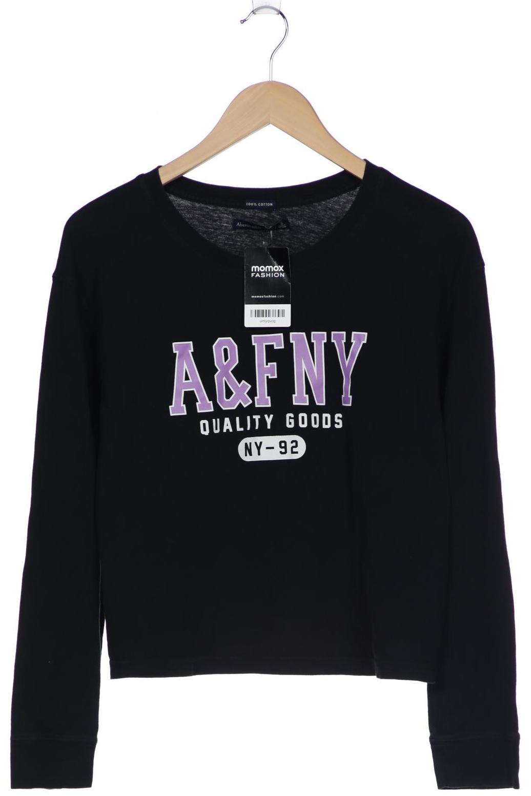 

Abercrombie & Fitch Damen Langarmshirt, schwarz