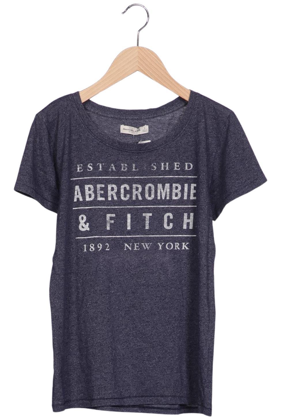 

Abercrombie & Fitch Damen T-Shirt, marineblau, Gr. 36