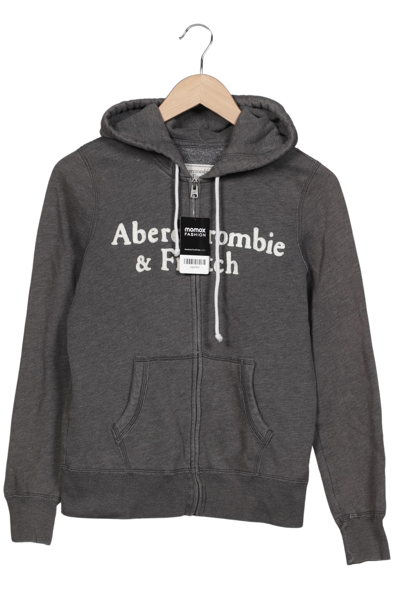 

Abercrombie & Fitch Damen Kapuzenpullover, grau, Gr. 36
