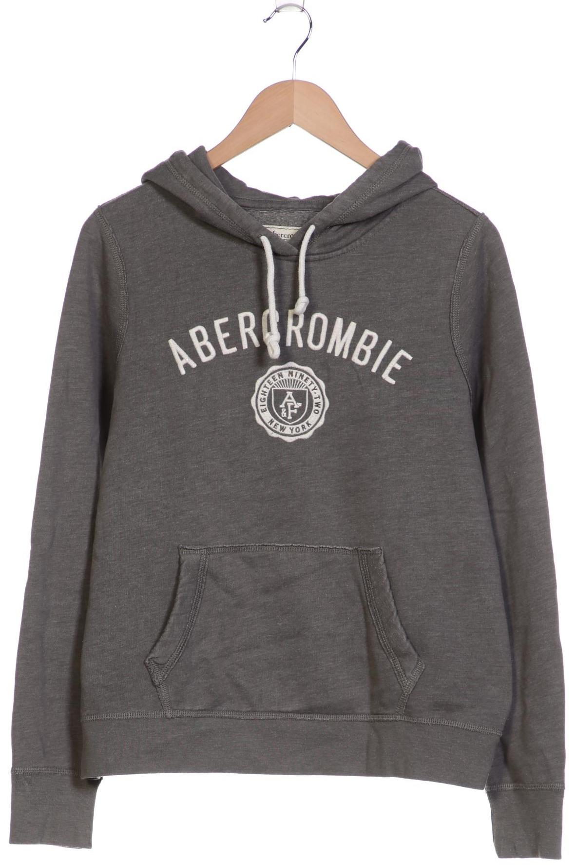 

Abercrombie & Fitch Damen Kapuzenpullover, grau, Gr. 42