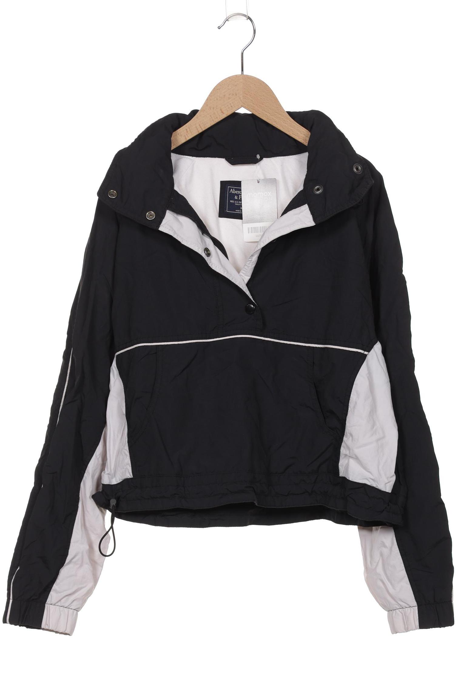 

Abercrombie & Fitch Damen Jacke, schwarz, Gr. 38