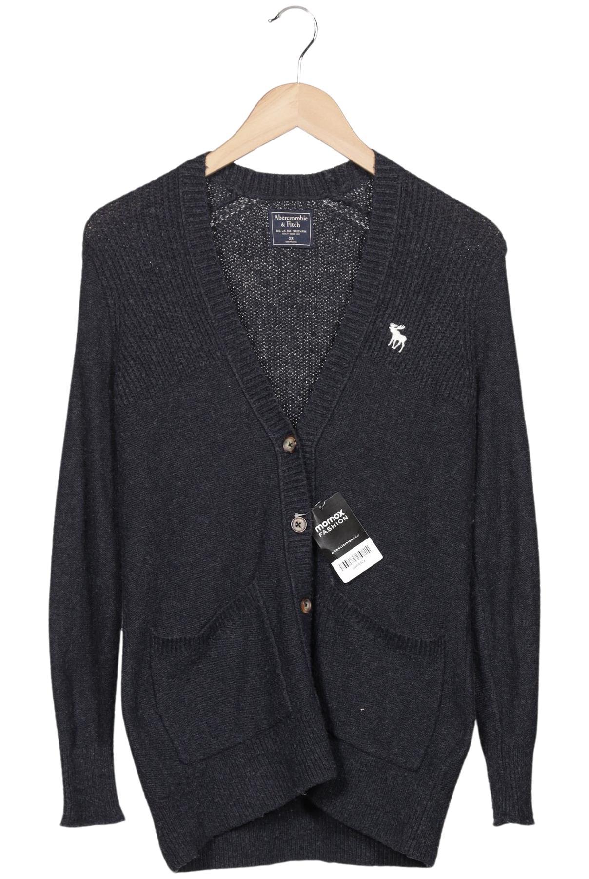 

Abercrombie & Fitch Damen Strickjacke, marineblau, Gr. 34