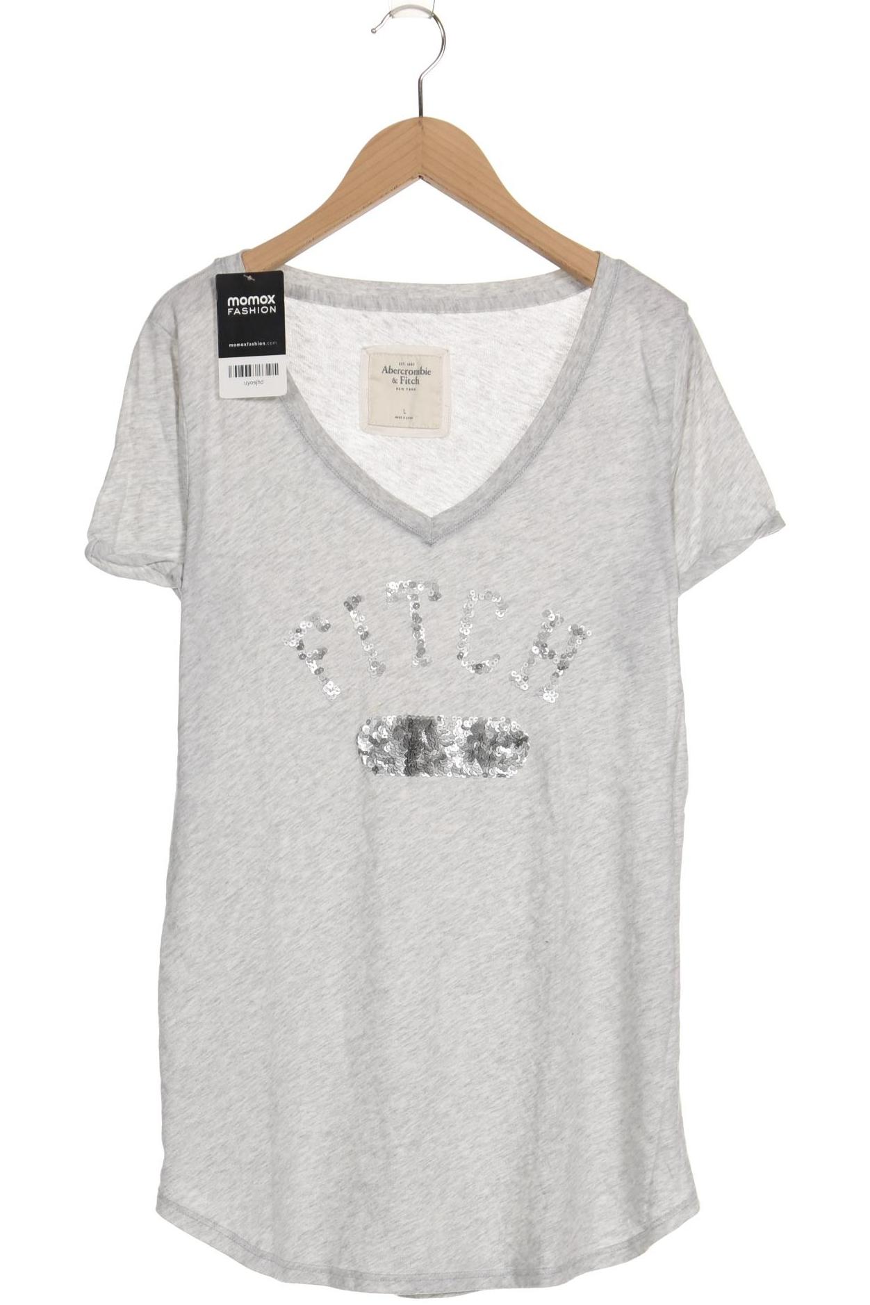 

Abercrombie & Fitch Damen T-Shirt, grau, Gr. 42