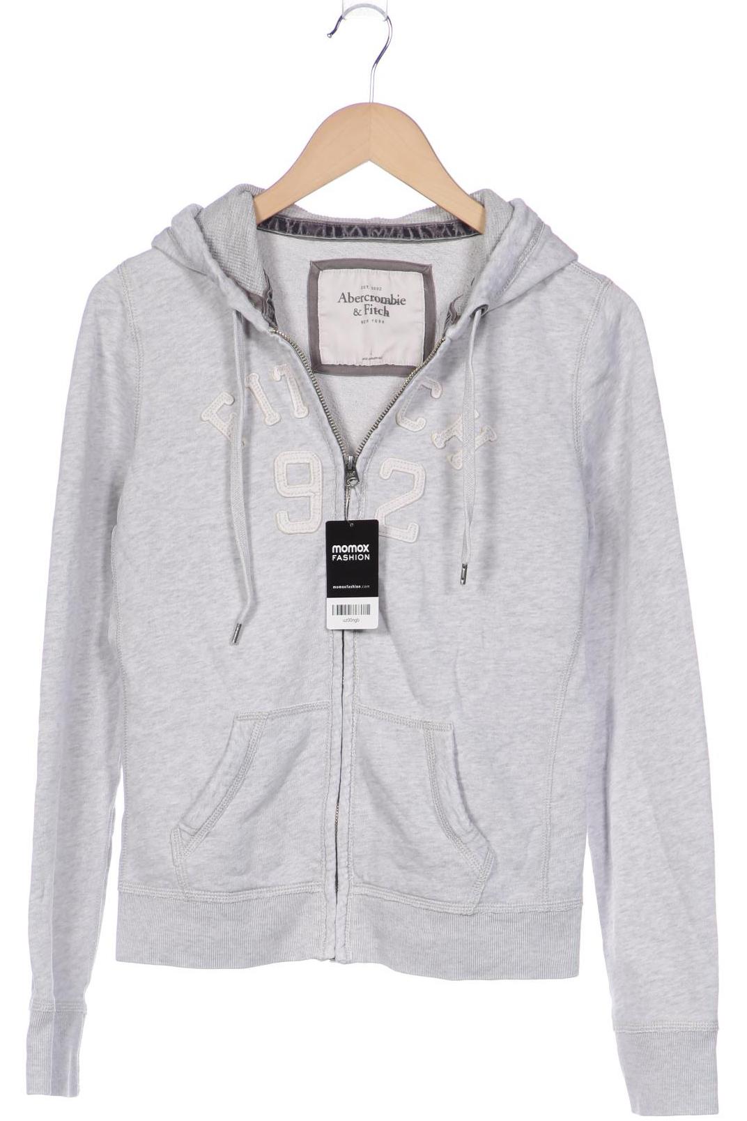 

Abercrombie & Fitch Damen Kapuzenpullover, grau