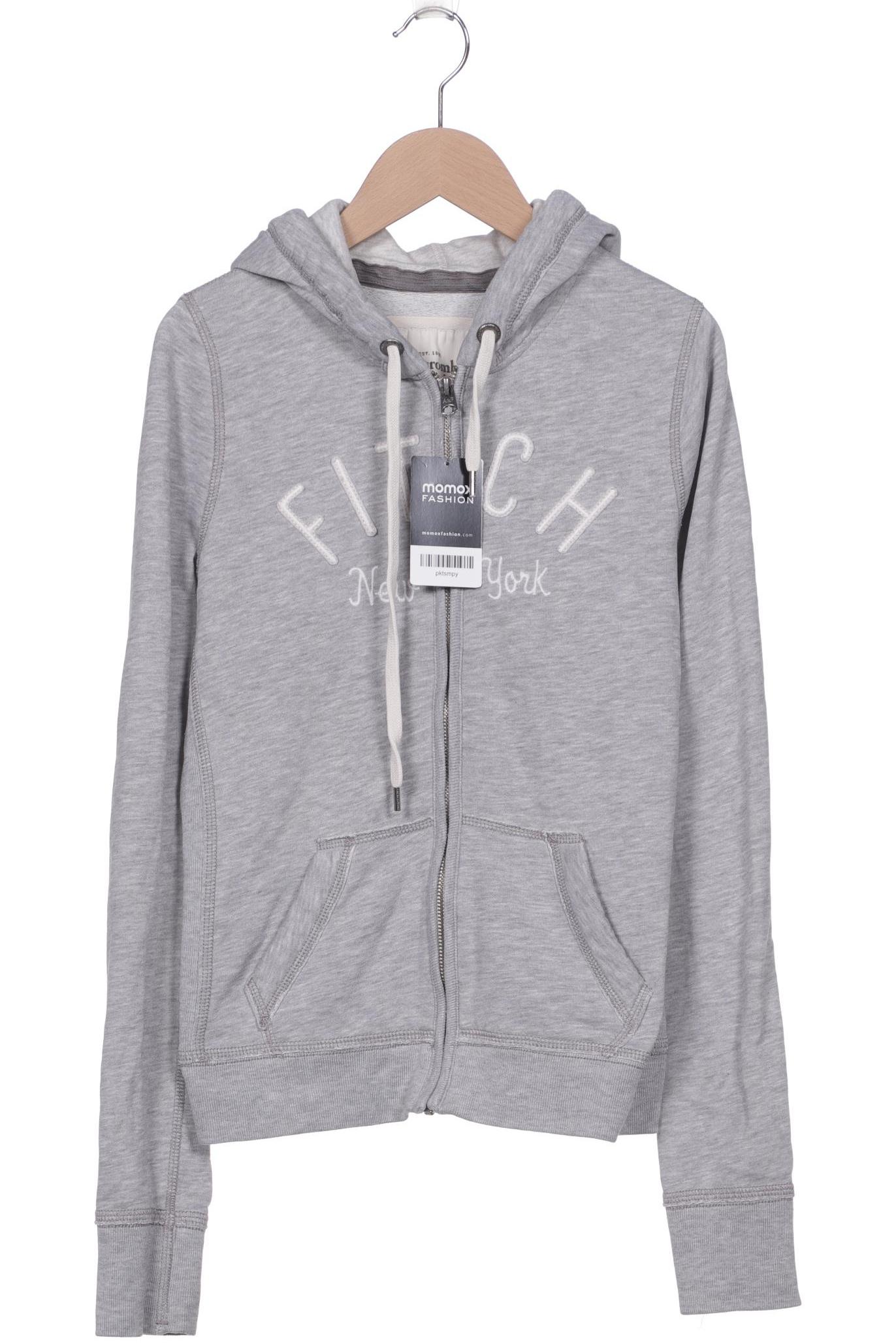 

Abercrombie & Fitch Damen Kapuzenpullover, grau, Gr. 38