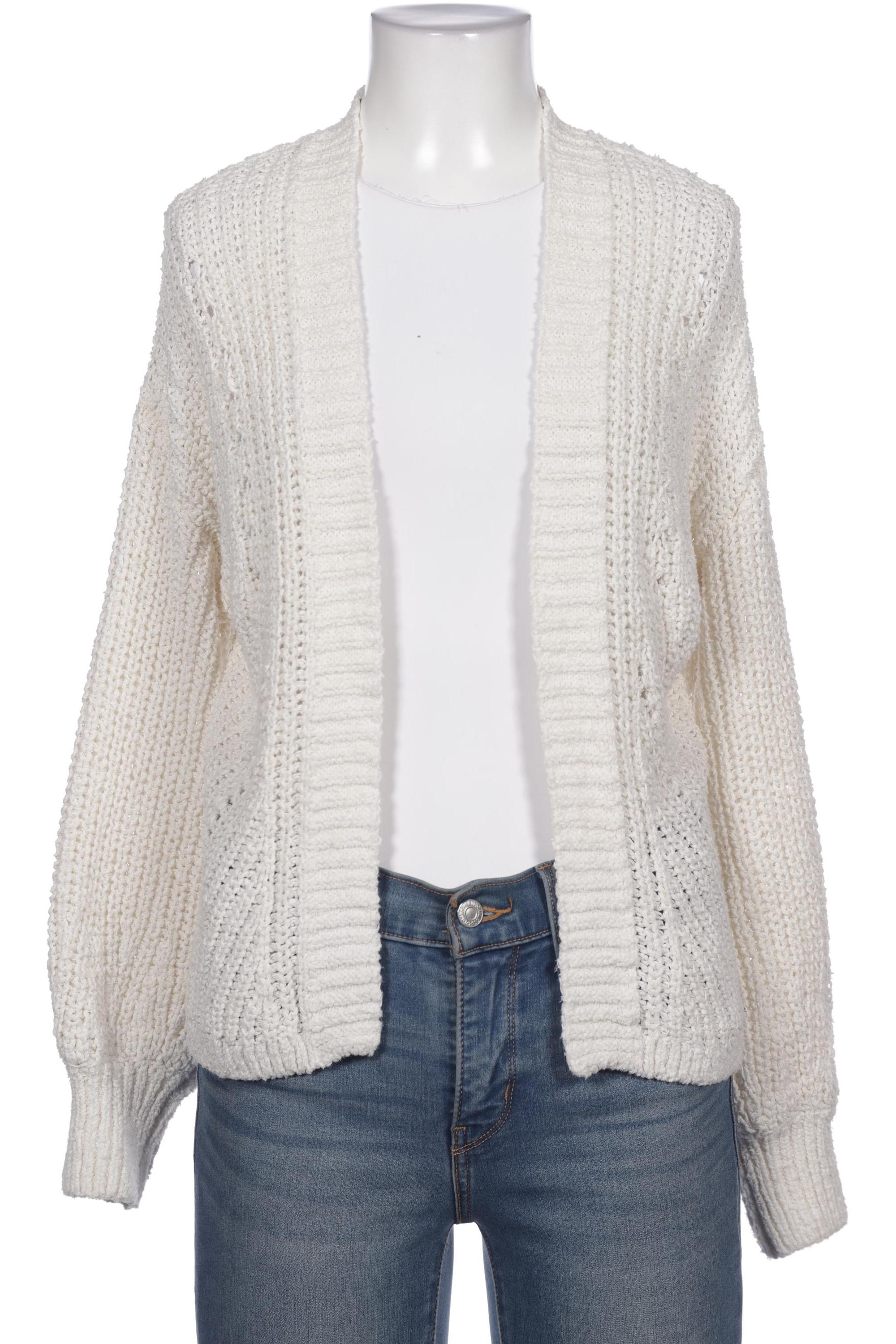 

Abercrombie & Fitch Damen Strickjacke, cremeweiß, Gr. 34