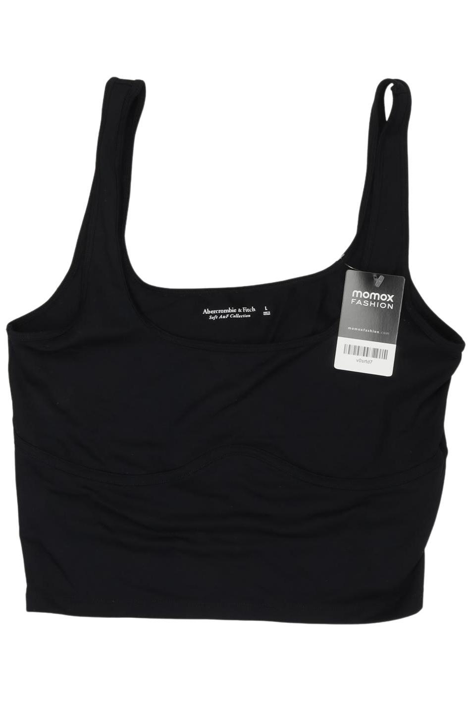

Abercrombie & Fitch Damen Top, schwarz, Gr. 42