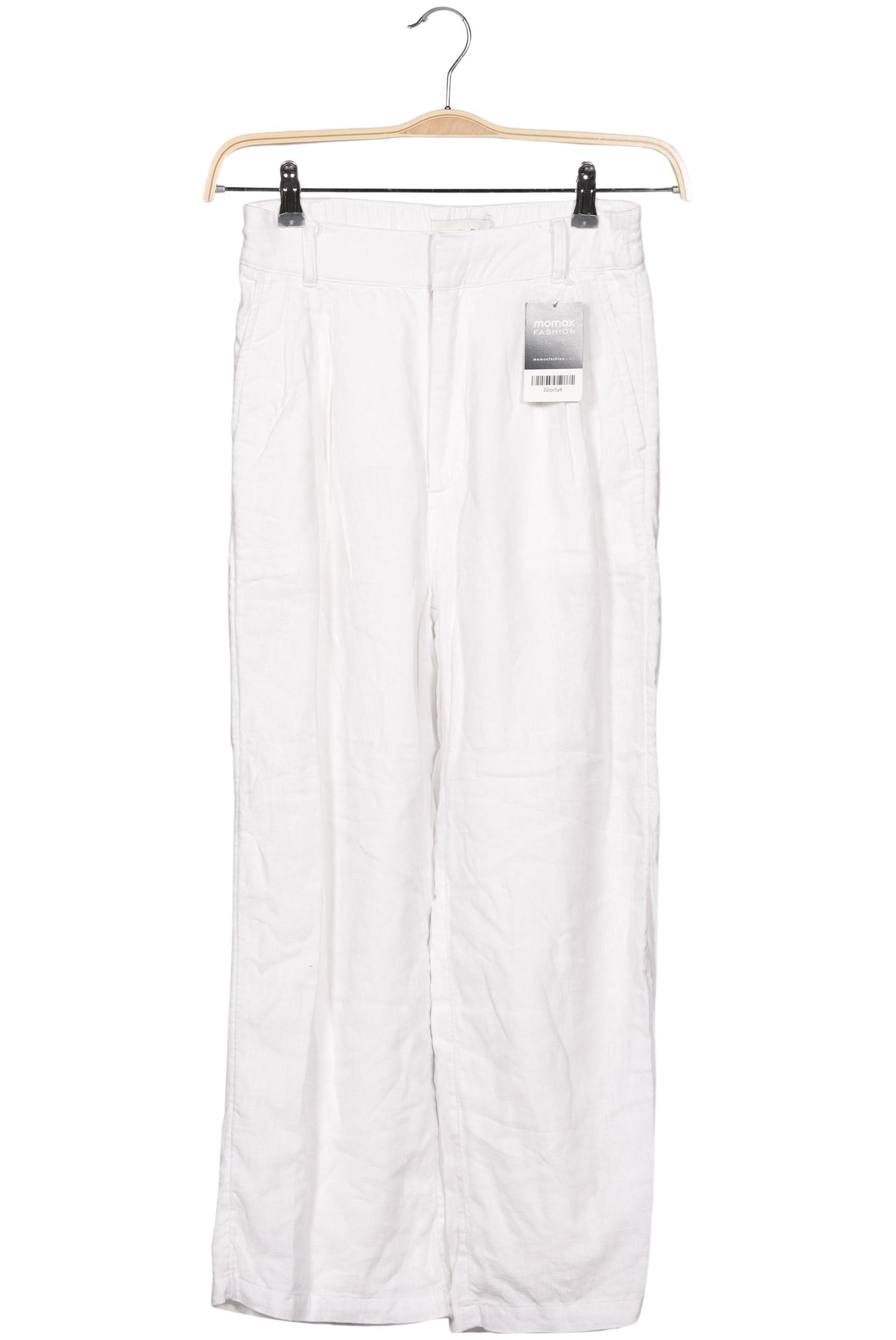 

Abercrombie & Fitch Damen Stoffhose, weiß, Gr. 0