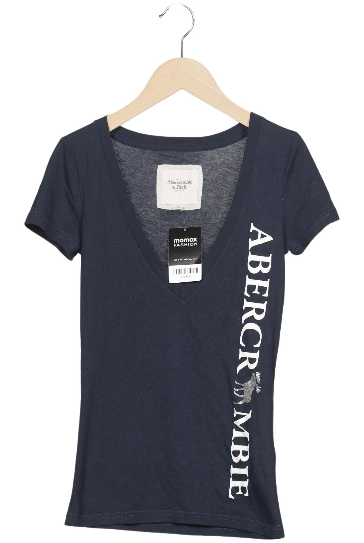 

Abercrombie & Fitch Damen T-Shirt, marineblau, Gr. 34
