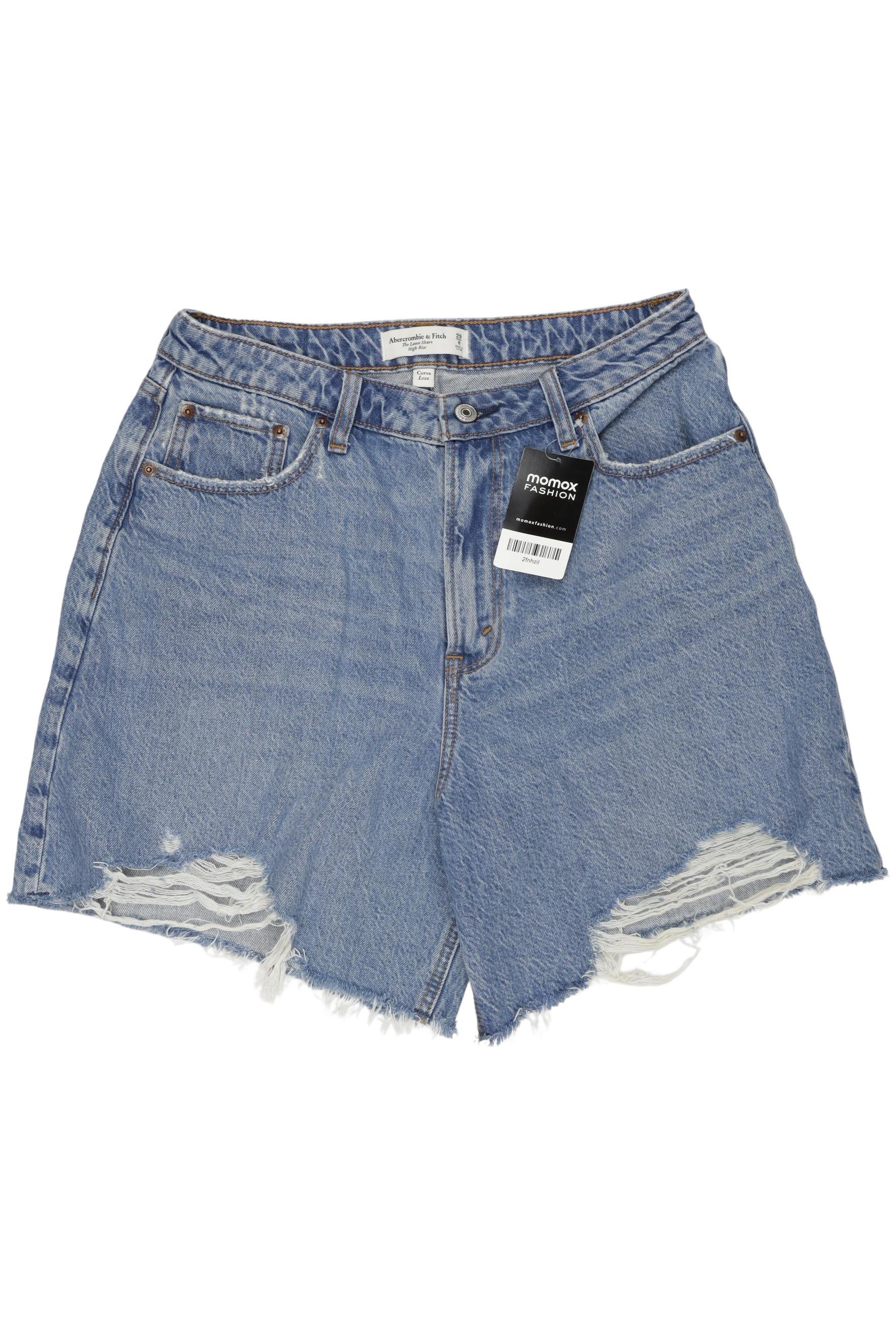 

Abercrombie & Fitch Damen Shorts, blau, Gr. 29