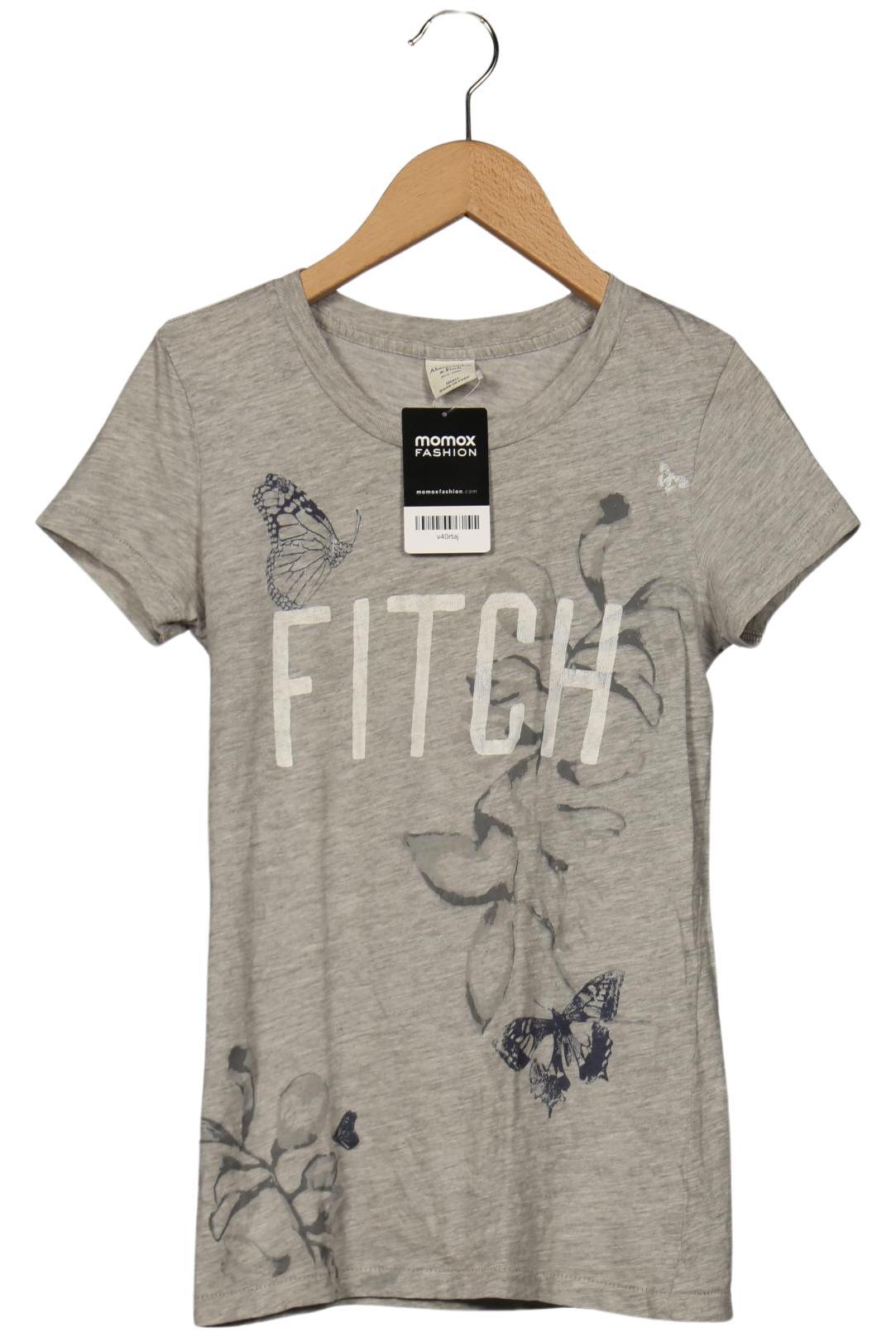 

Abercrombie & Fitch Damen T-Shirt, grau, Gr. 36