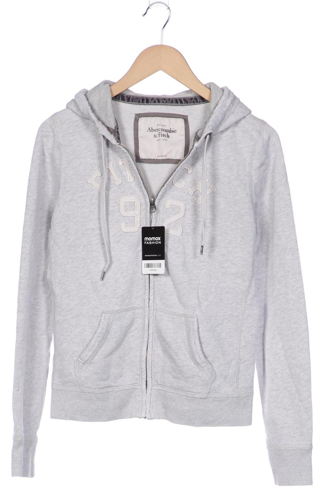 

Abercrombie & Fitch Damen Kapuzenpullover, grau, Gr. 42