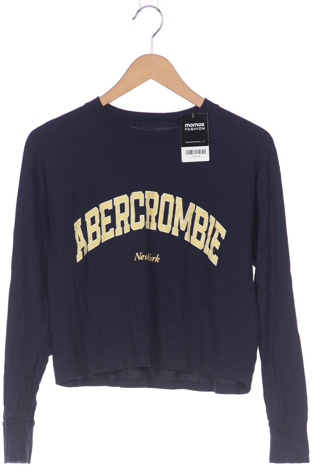 

Abercrombie & Fitch Damen Langarmshirt, marineblau, Gr. 38