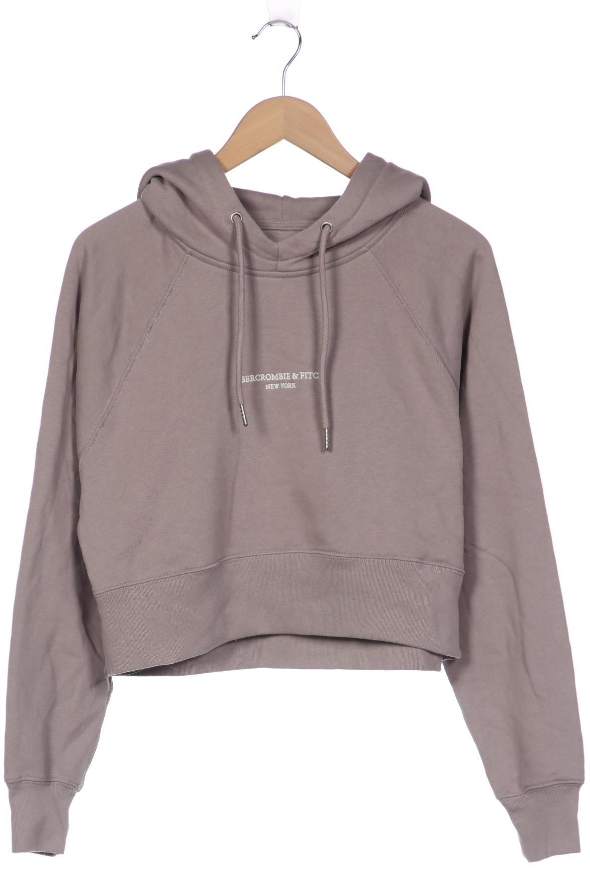 

Abercrombie & Fitch Damen Kapuzenpullover, grau