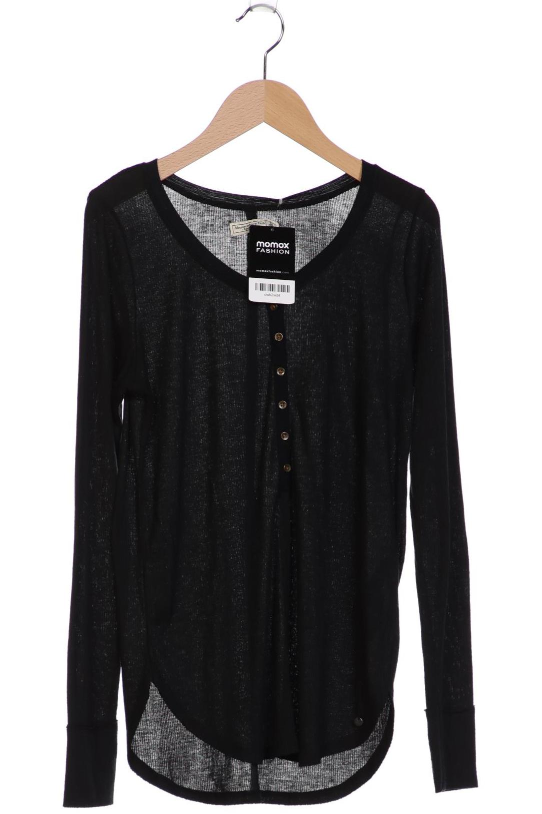 

Abercrombie & Fitch Damen Langarmshirt, schwarz, Gr. 38