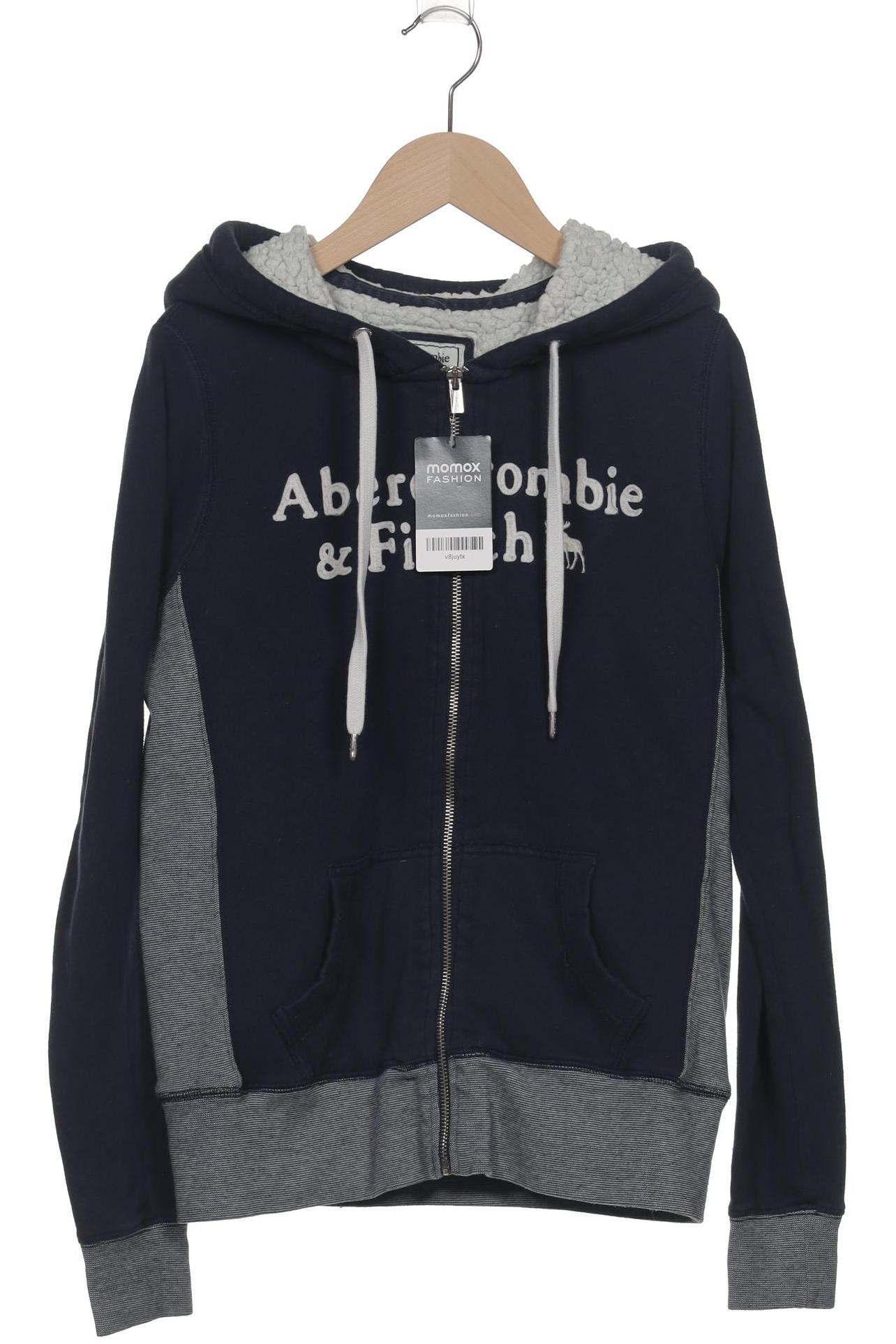 

Abercrombie & Fitch Damen Kapuzenpullover, marineblau, Gr. 38