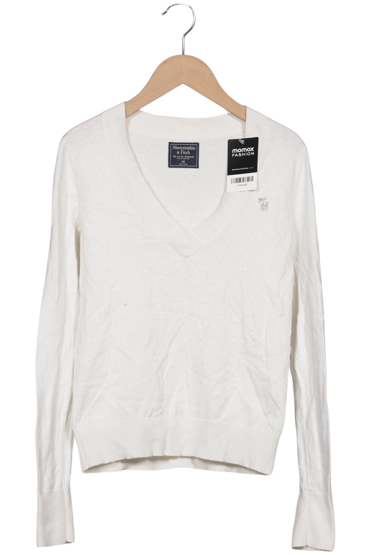 

Abercrombie & Fitch Damen Pullover, weiß, Gr. 34