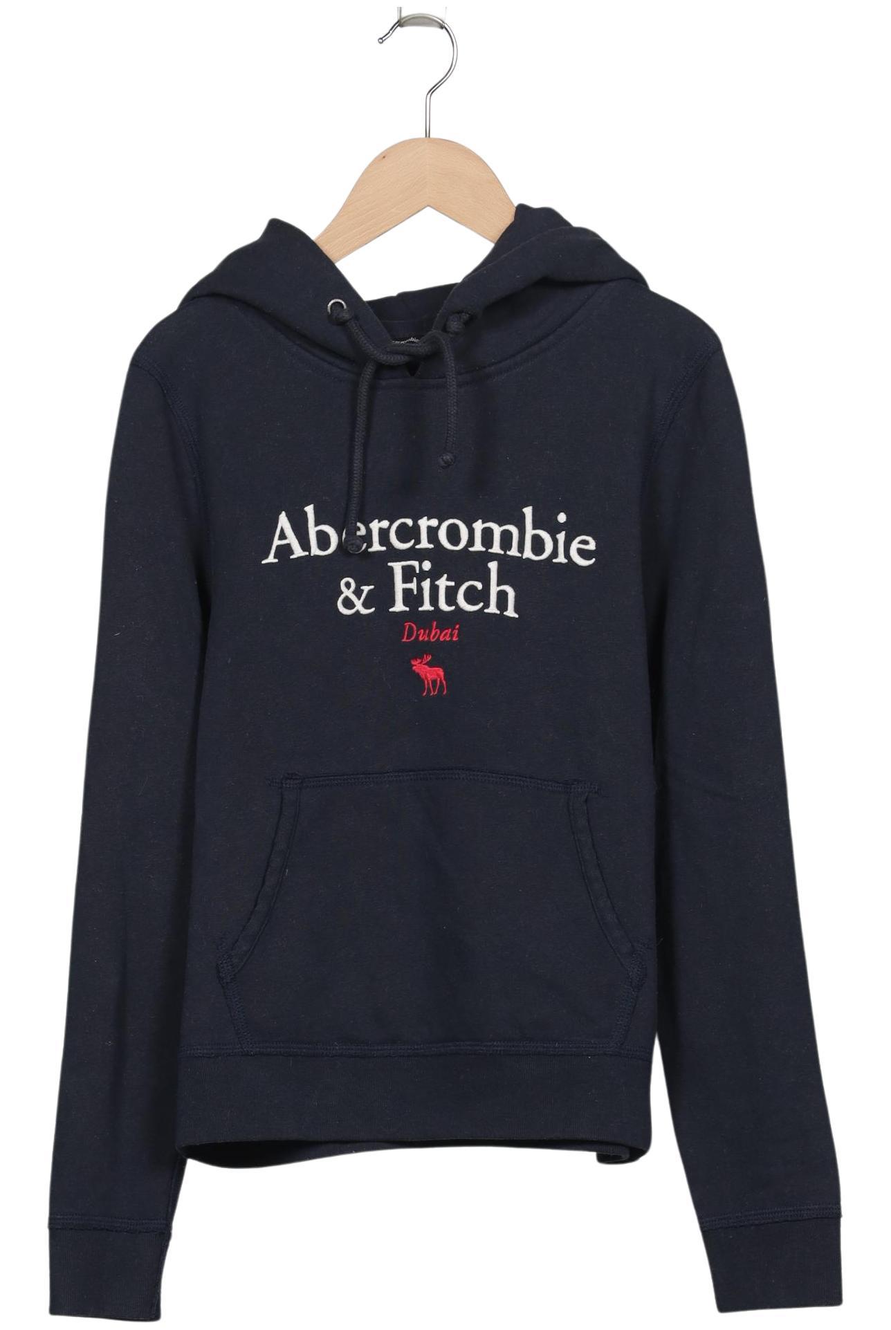 

Abercrombie & Fitch Damen Kapuzenpullover, marineblau, Gr. 36