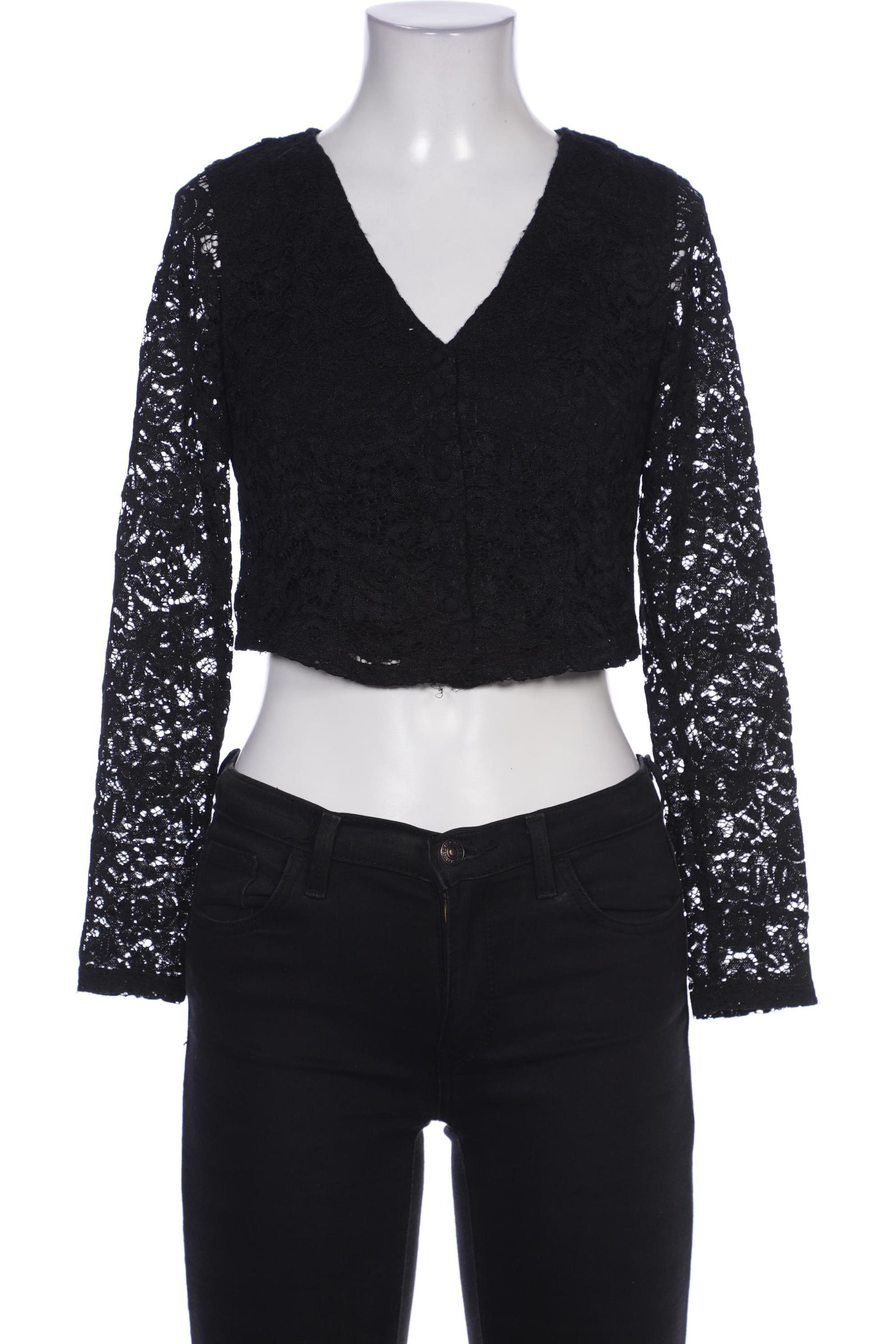 

Abercrombie & Fitch Damen Langarmshirt, schwarz, Gr. 34